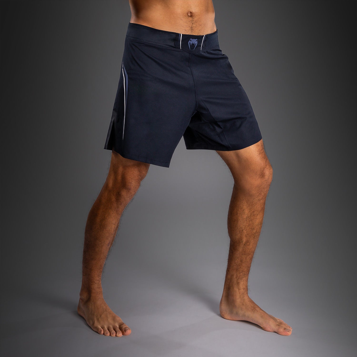 Venum G-Core Fight Shorts - Navy Blue/White  product-type_MMA Shorts Venum