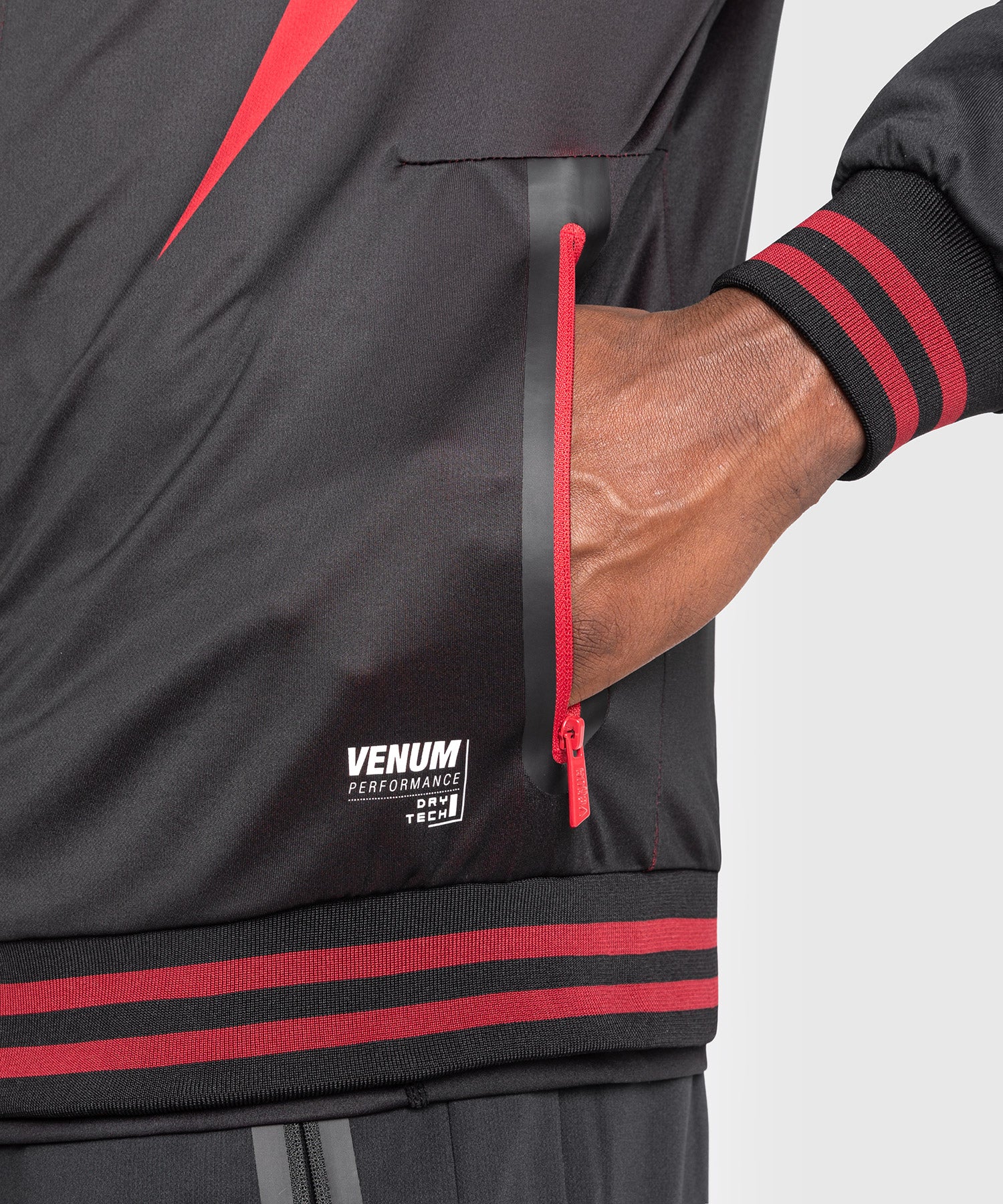Venum Adrenaline Men's Track Jacket - Red - Venum