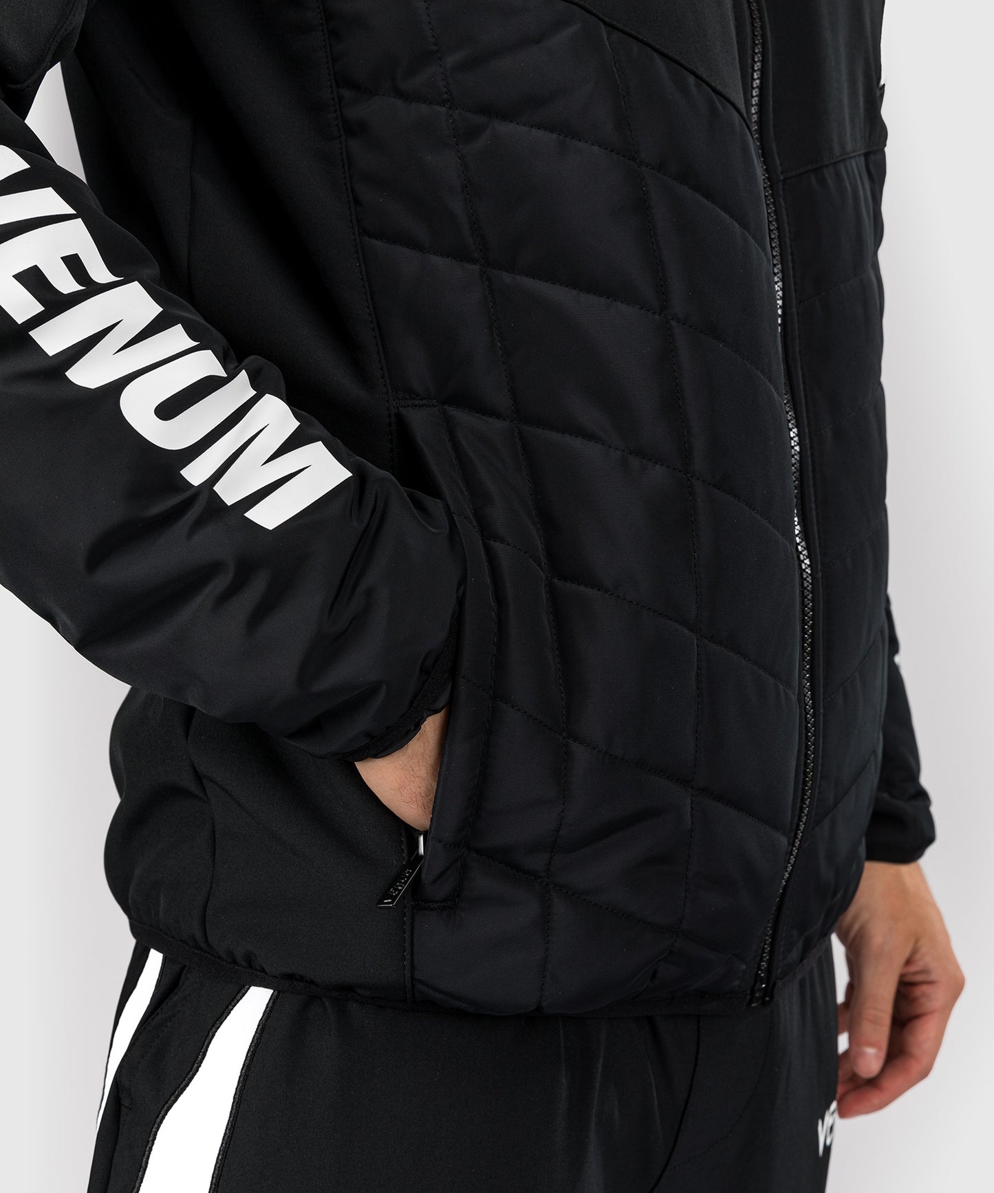 Venum x Bud Racing Men’s Jacket - Black/White/Lime Green