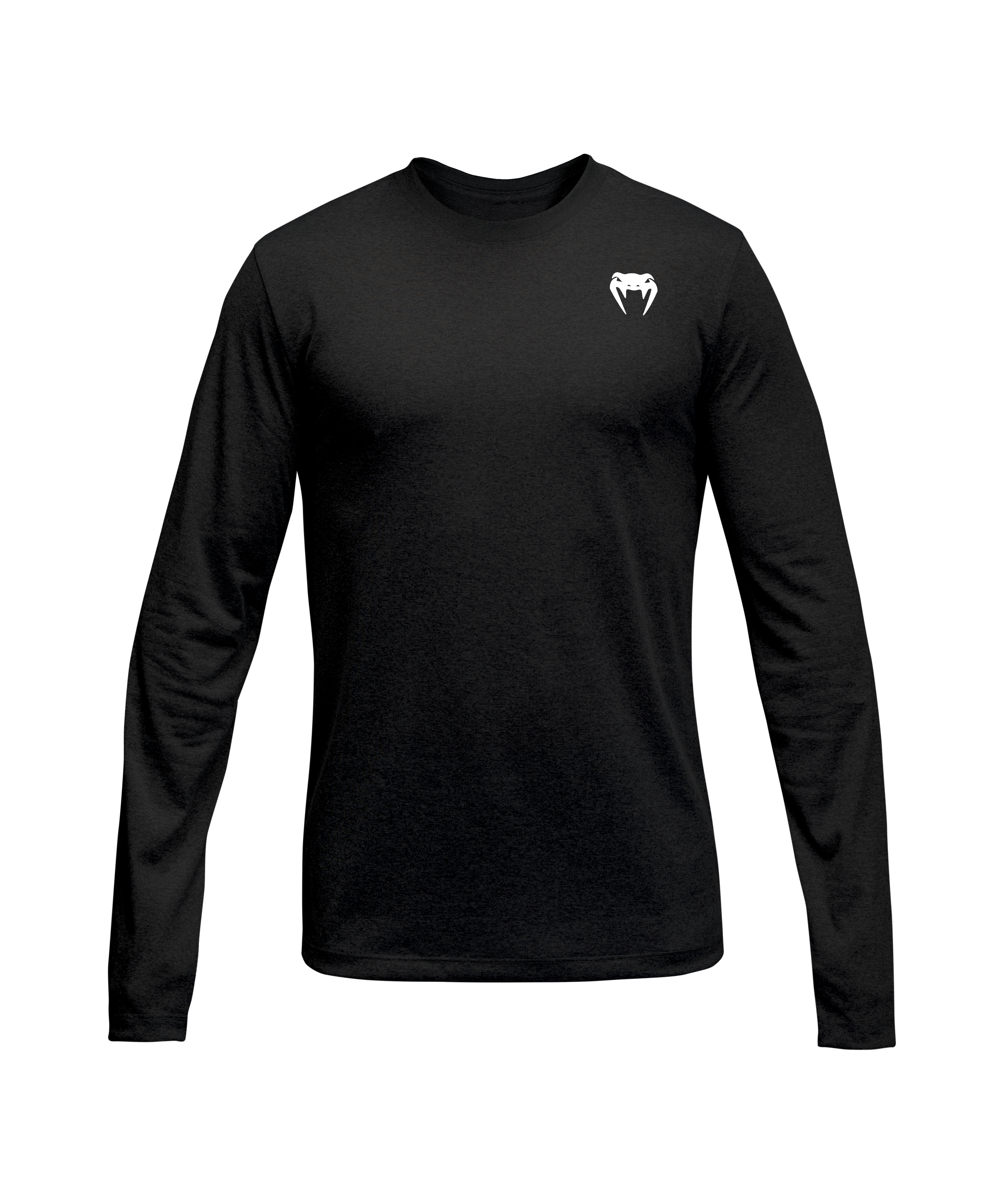 Venum パフォーマンス 長袖Tシャツ S ブラック Venum Lineup Performance Long Sleeve T-Shirt - Venum