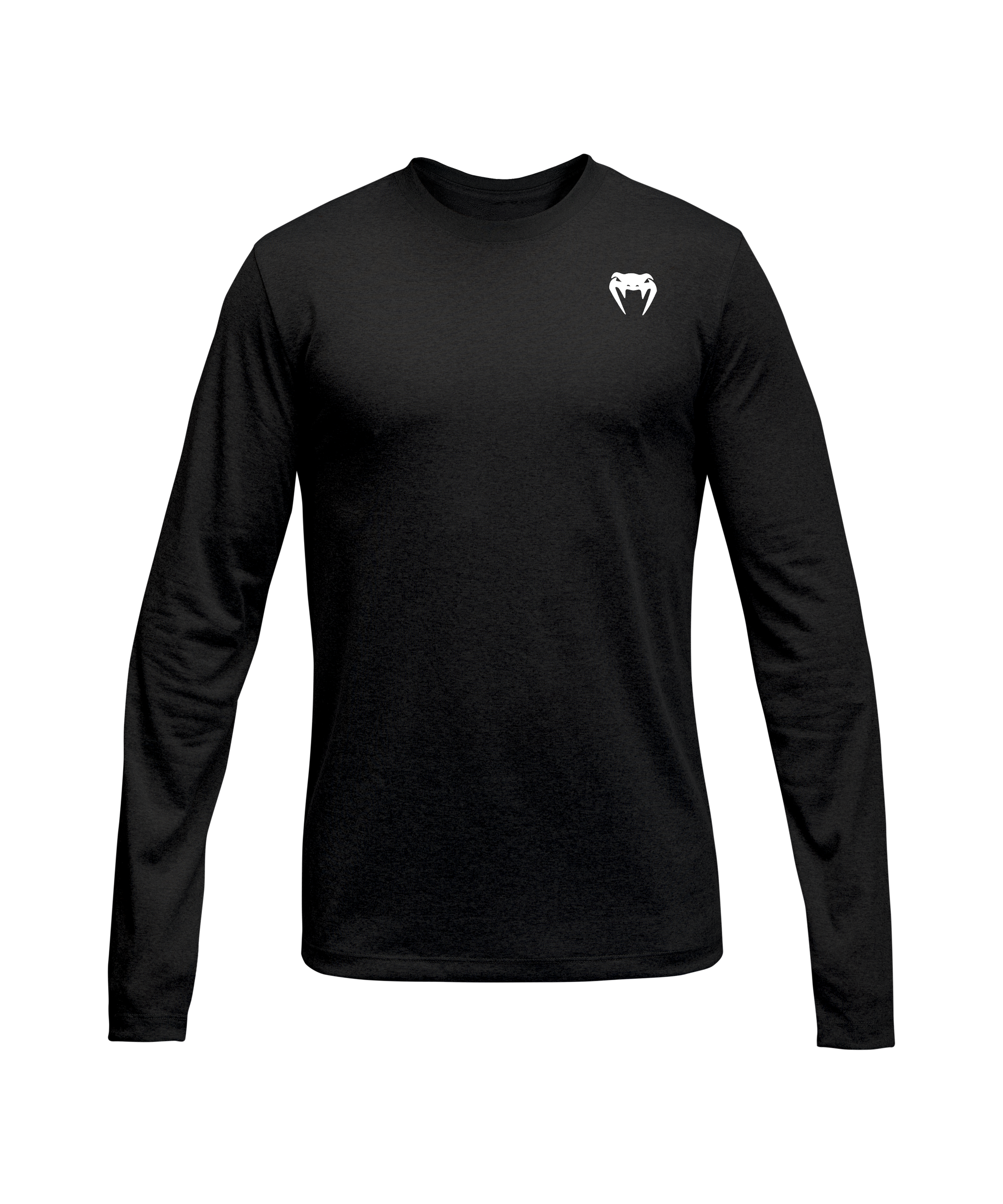 Venum Lineup Youth Performance Long Sleeve T-Shirt - Black/White  product-type_Dry Tech T-Shirts Venum