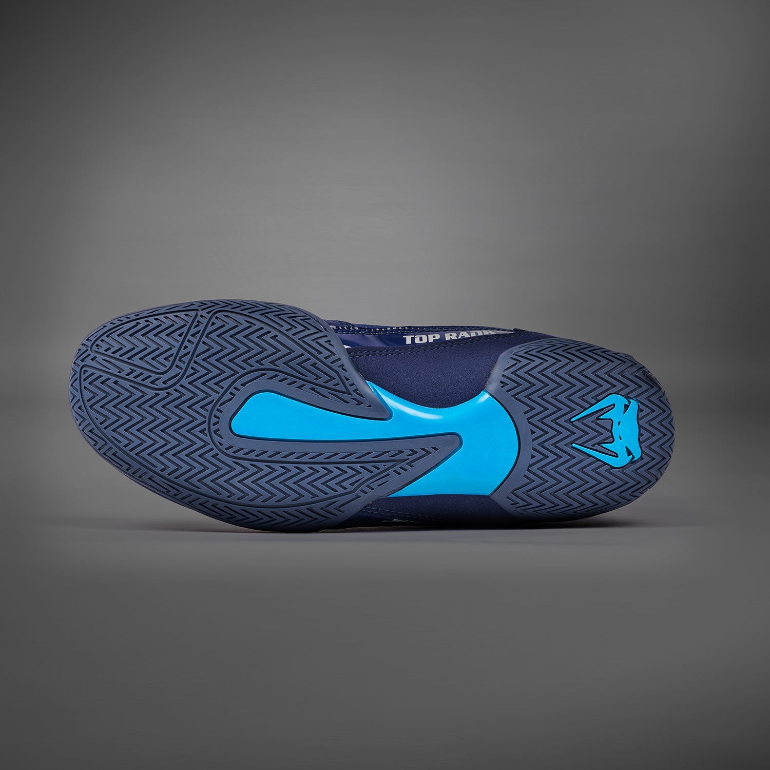 Venum x Top Rank Original Boxing Shoes - Navy Blue - Venum