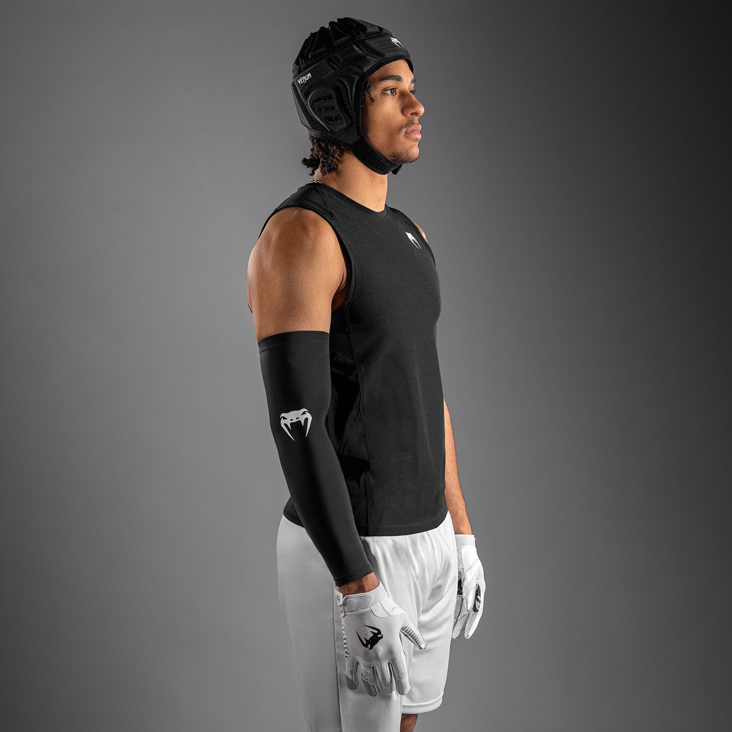 Venum Elite Football Sleeveless Compression Jersey - Black