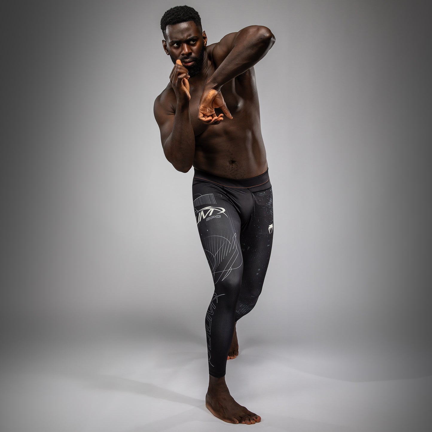 Venum Eclipse Spats - Black/Ivory