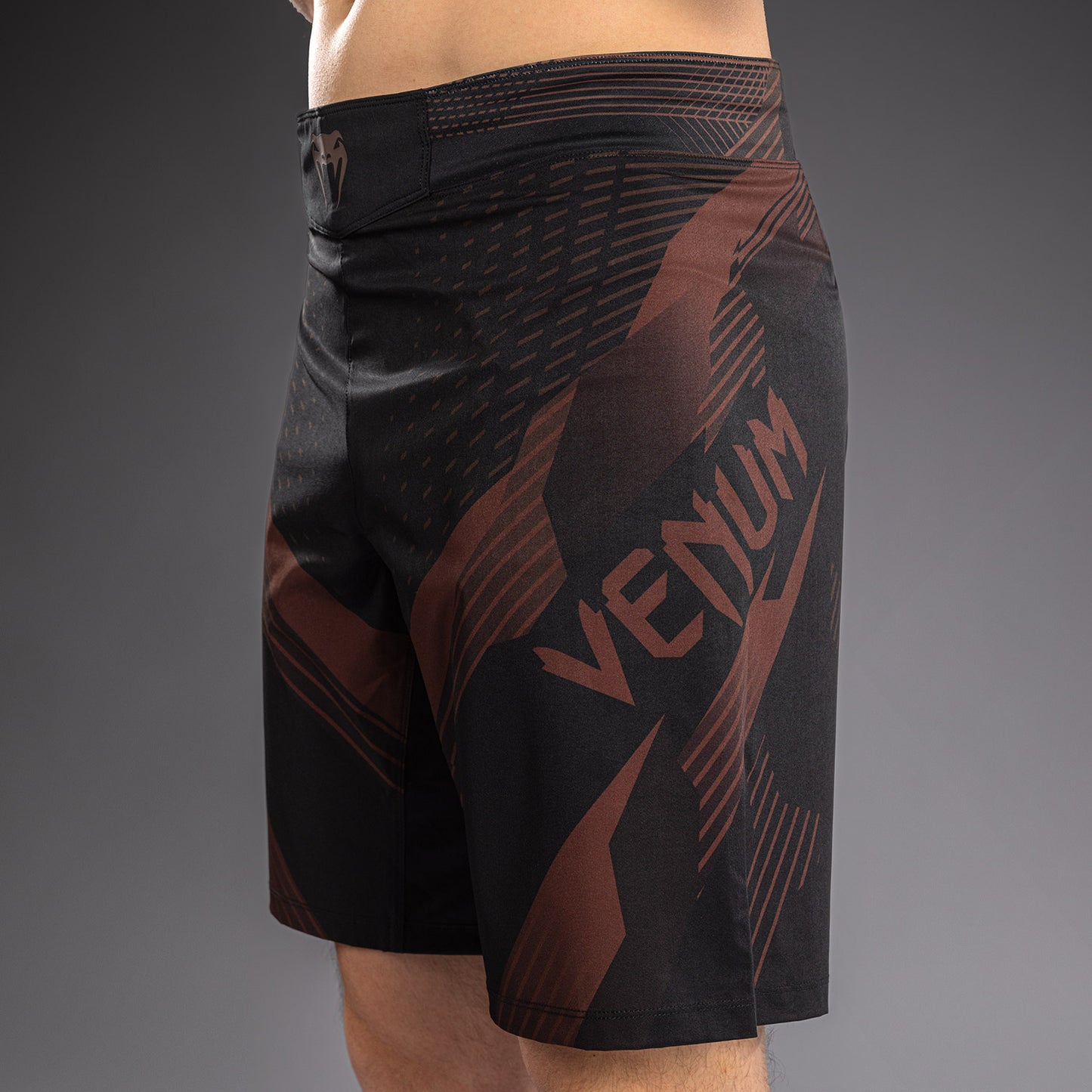 Venum No-Gi 6.0 Fight Shorts - Black/Brown  product-type_MMA Shorts Venum