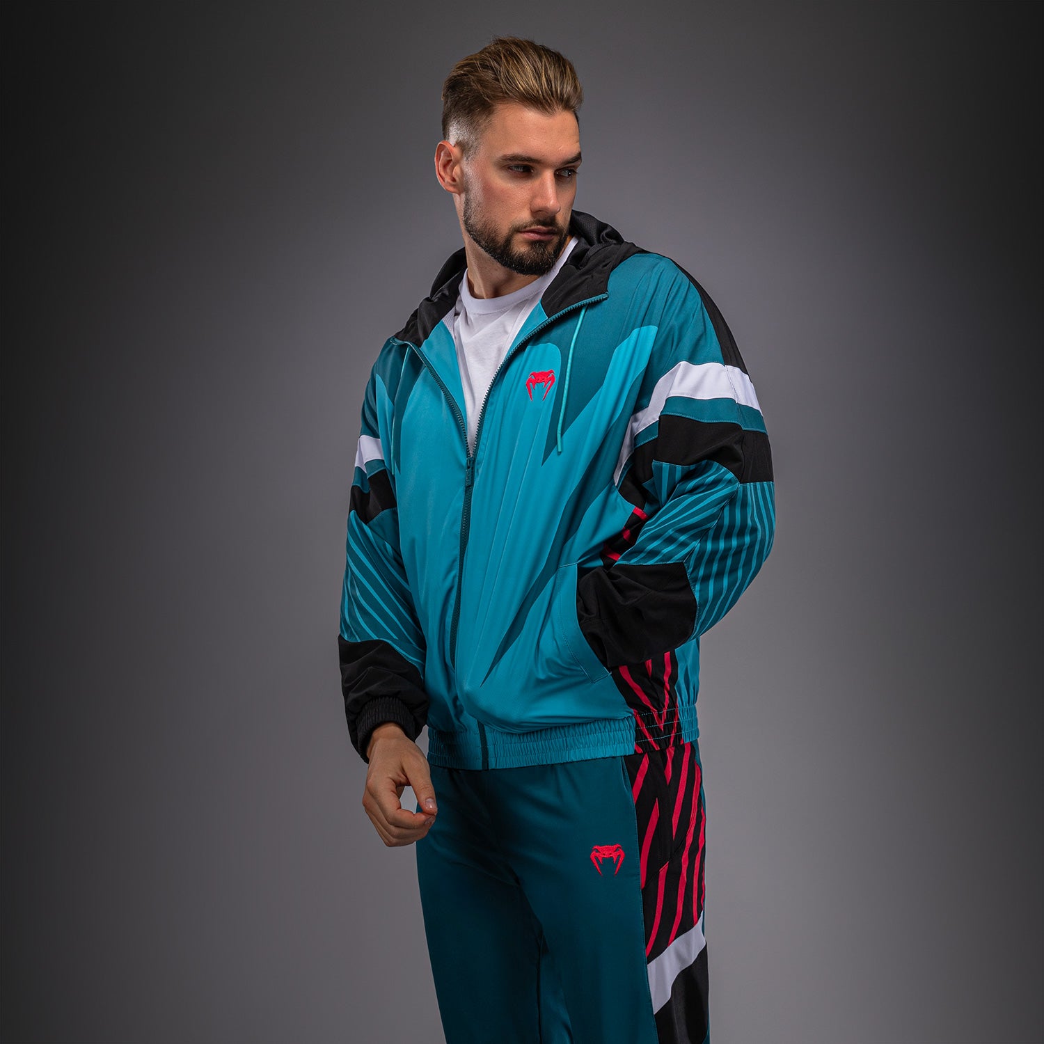 venum ジャージ Venum Attack 90 Track Jacket - Miami Blue - Venum product