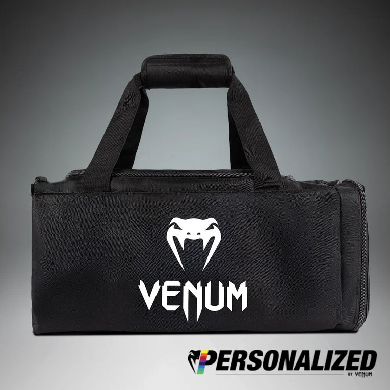 Venum Essential Duffle Bag (Medium, 37L) Personalized - Black - Venum