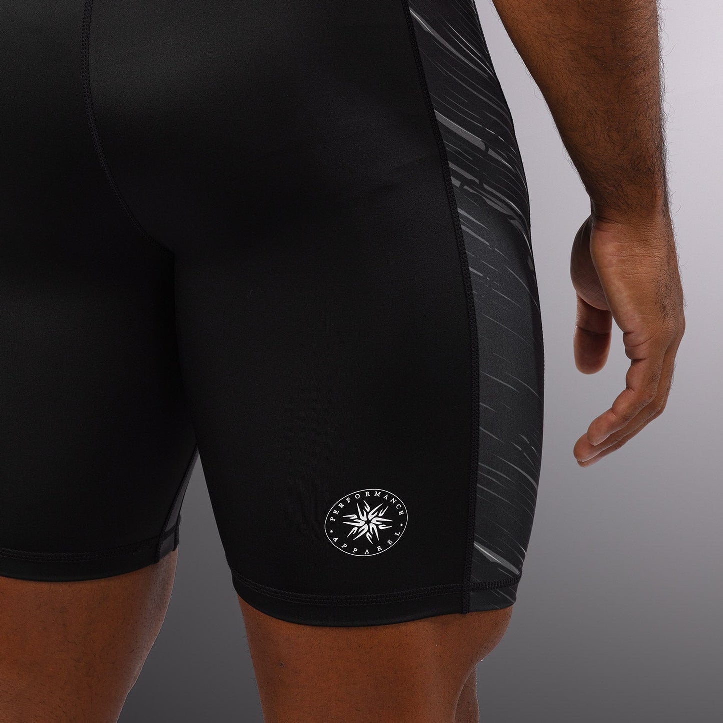 Venum Rapid Vale Tudo Shorts - Black/Storm Grey