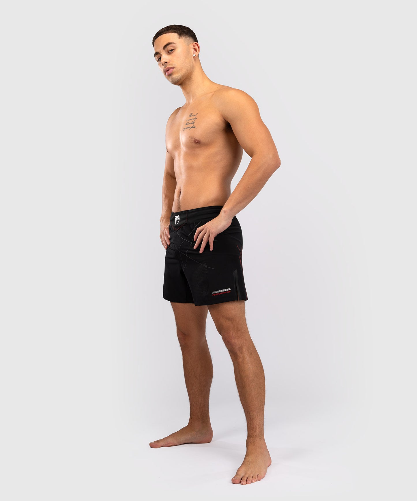 Venum Tactical XT Fightshorts - Black/Fire Red