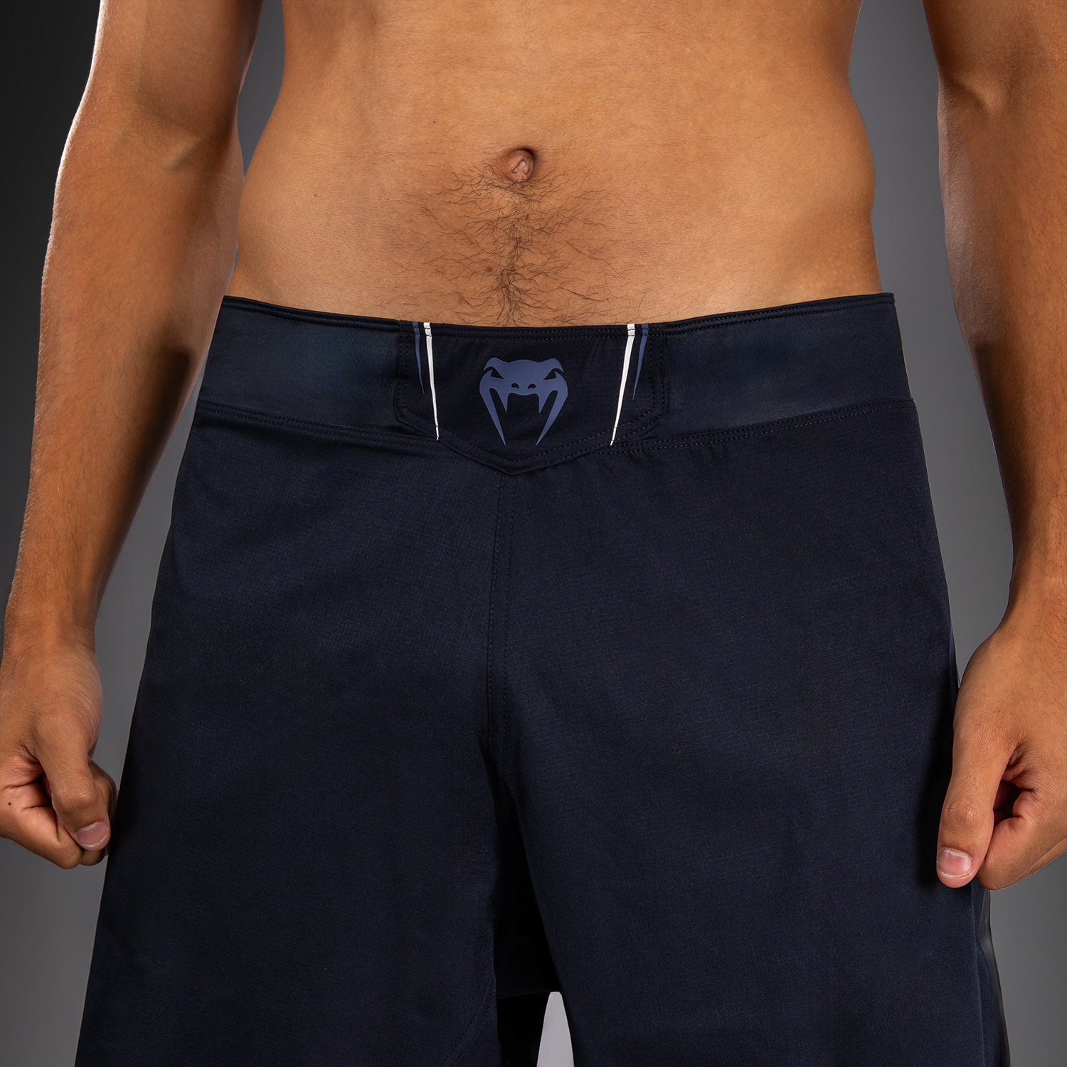 Venum G-Core Fight Shorts - Navy Blue/White  product-type_MMA Shorts Venum