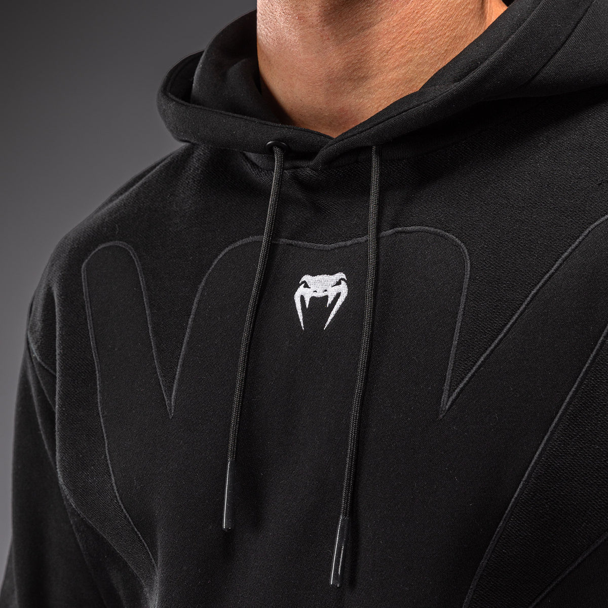 Venum Attack Fleece & Weave Hoodie - Black  product-type_Sweatshirts Venum