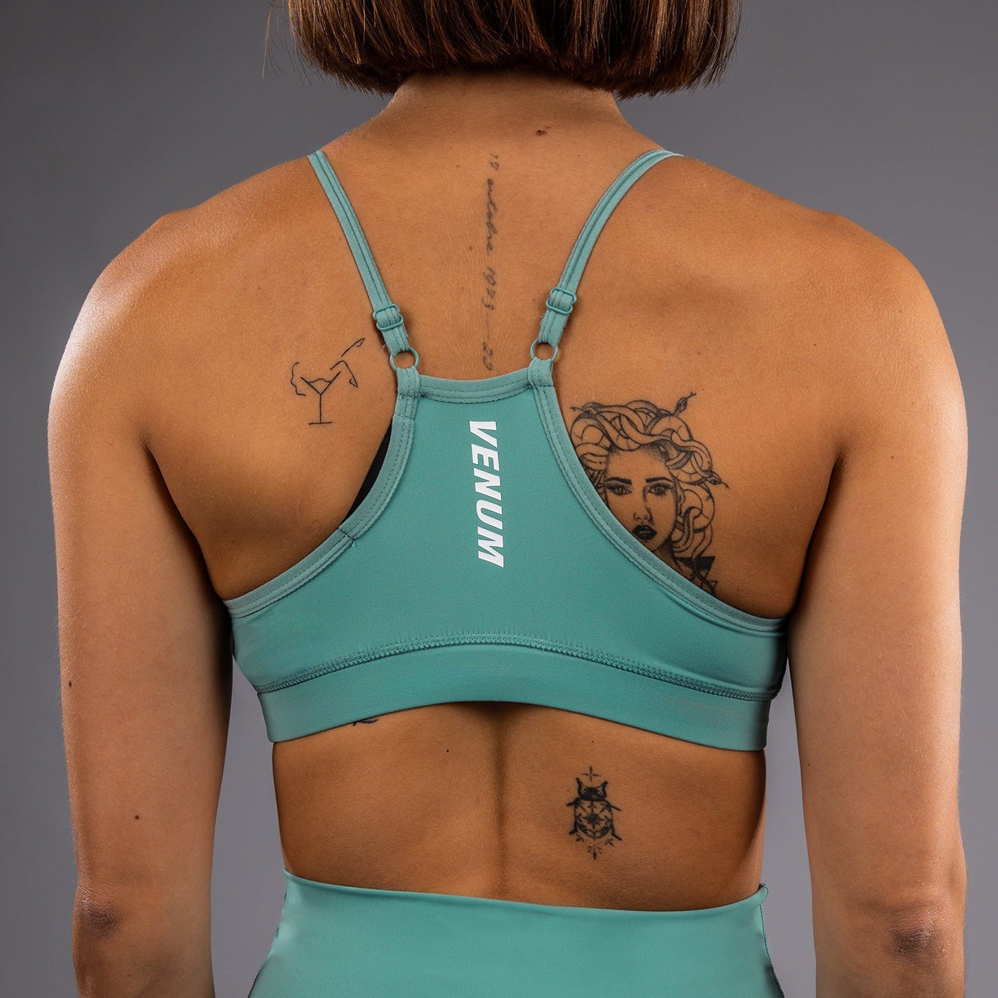 Venum Essential Women's Low Impact Sports Bra - Aqua Green