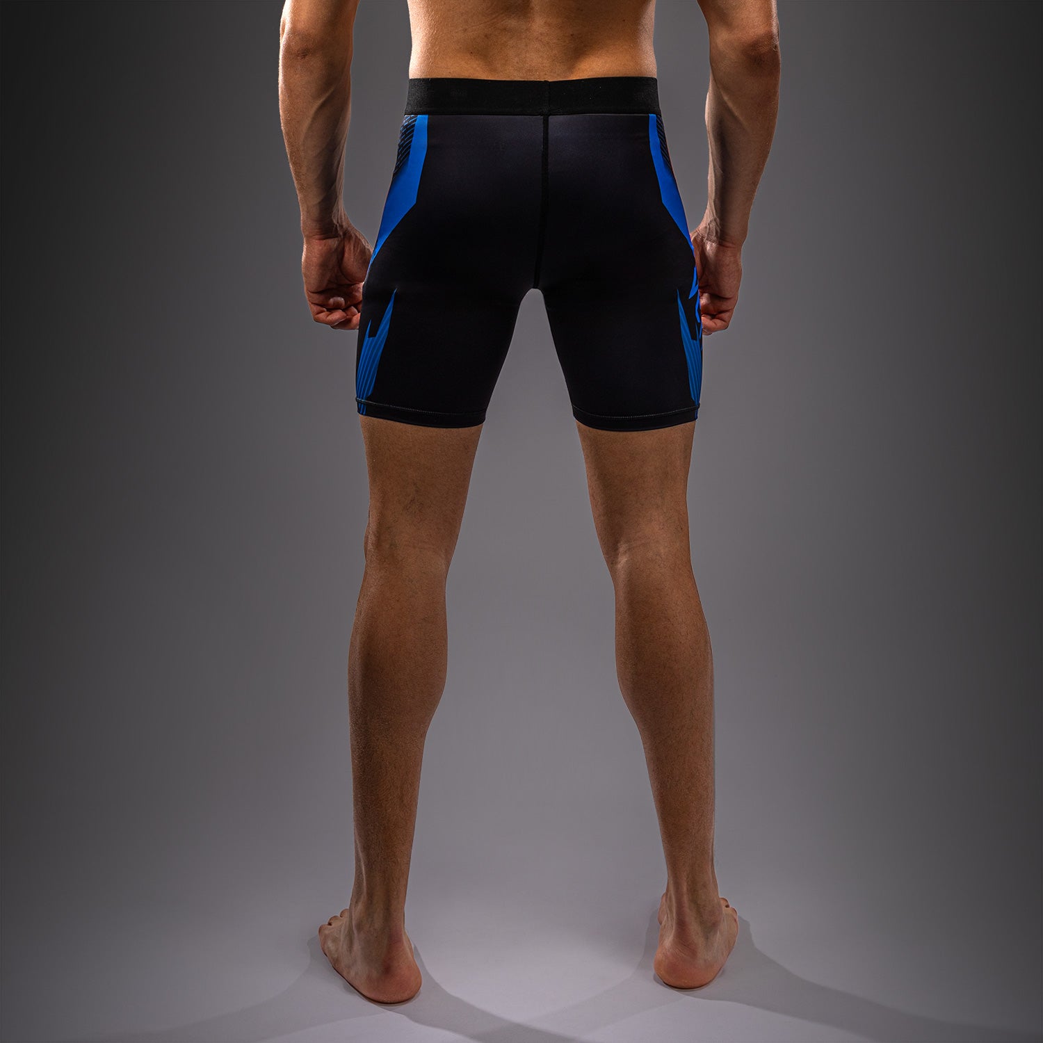 Venum No-Gi 6.0 Vale Tudo Shorts - Black/Blue  product-type_Compression shorts Venum