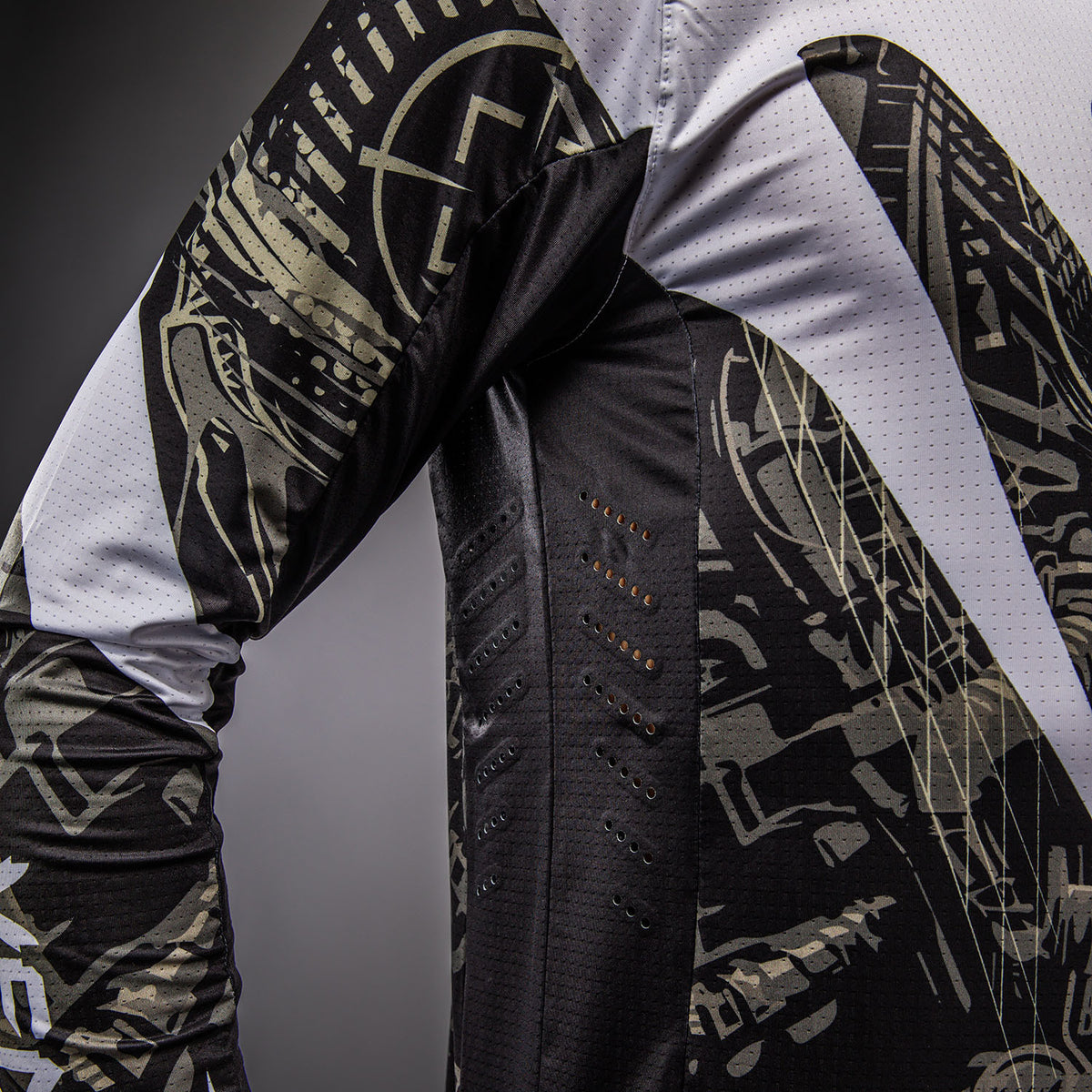 Venum MX Elite Jersey - Black/Sand