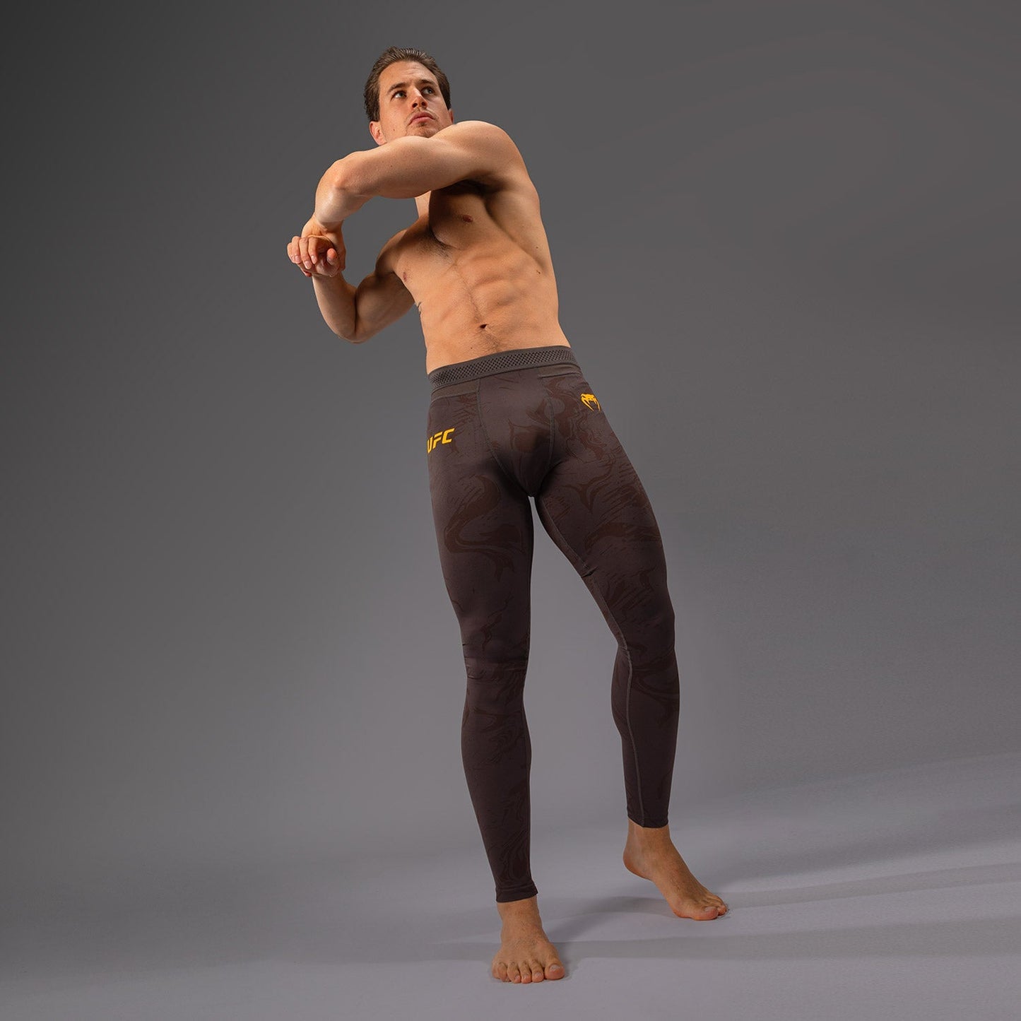UFC Fusion by Venum Fight Week Men’s Performance Tight - Earthen Brown
