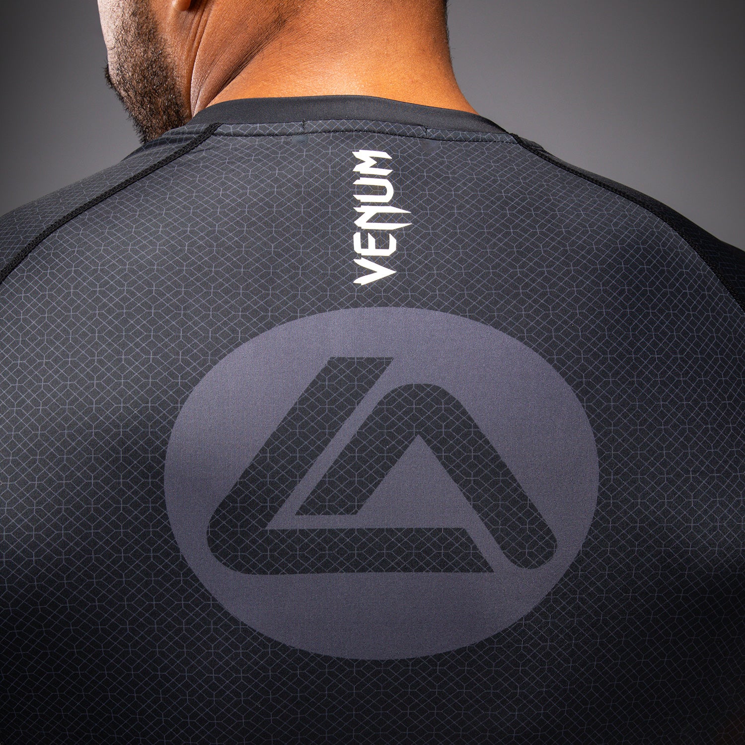 Venum x Roger Gracie Academy Short Sleeve Rashguard - Black - Venum
