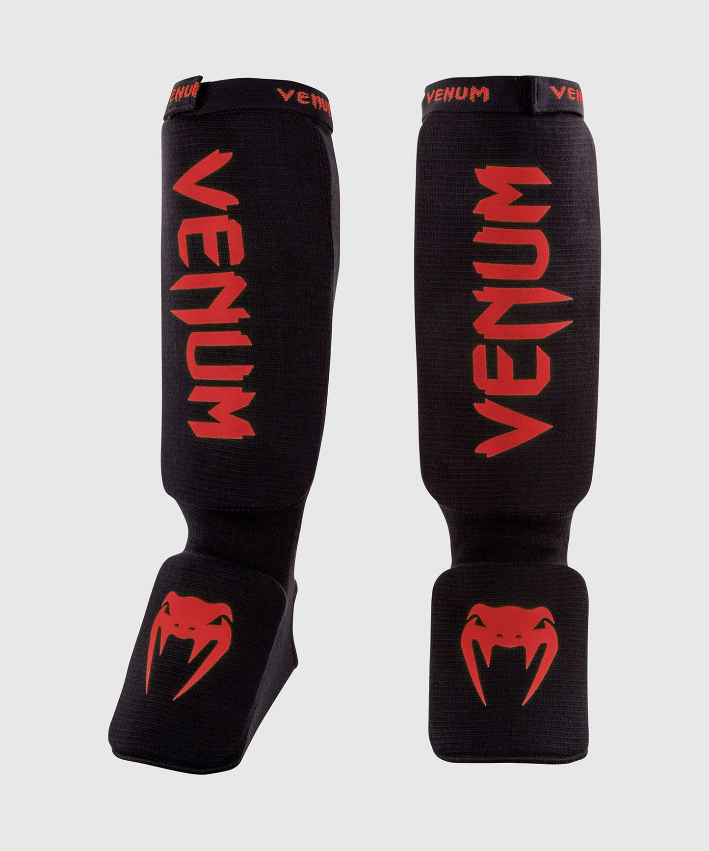 Venum Kontact Shin guards - Black/Red