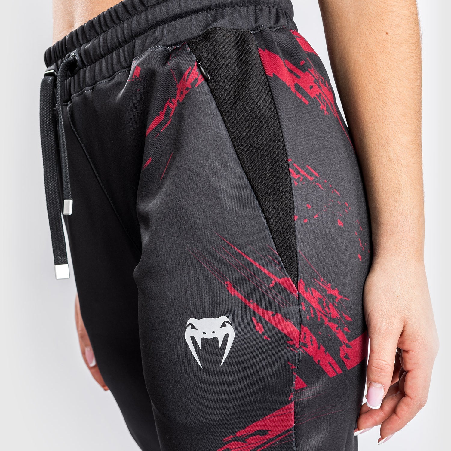 UFC Venum Authentic Fight Week Women's 2.0 Pant - Black/Red - Venum