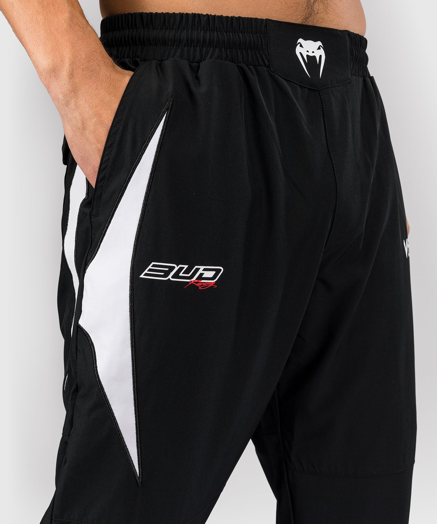 Venum x Bud Racing Men’s Joggers - Black/White/Lime Green