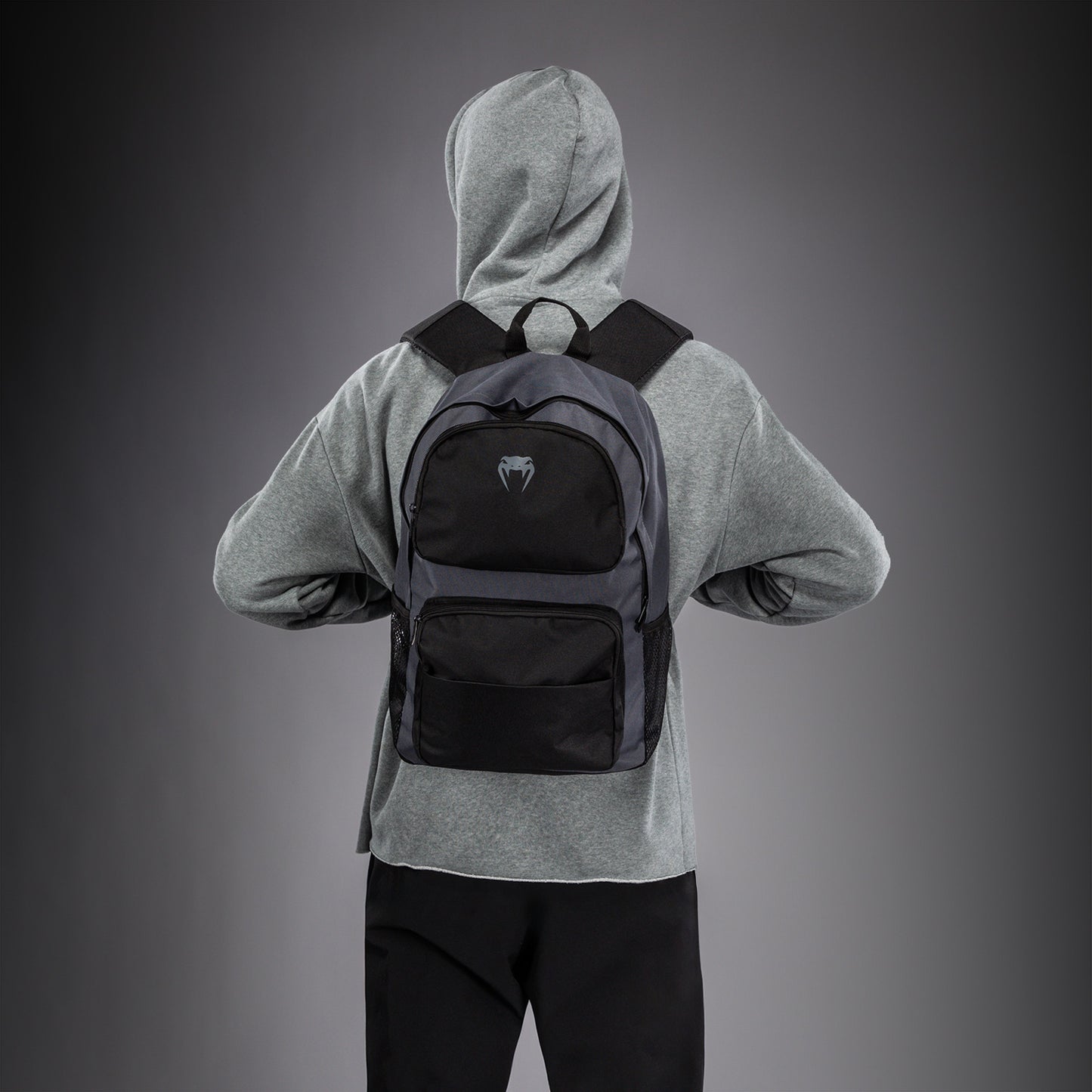 Venum Essential Sports Bags (24L) - Grey/Black