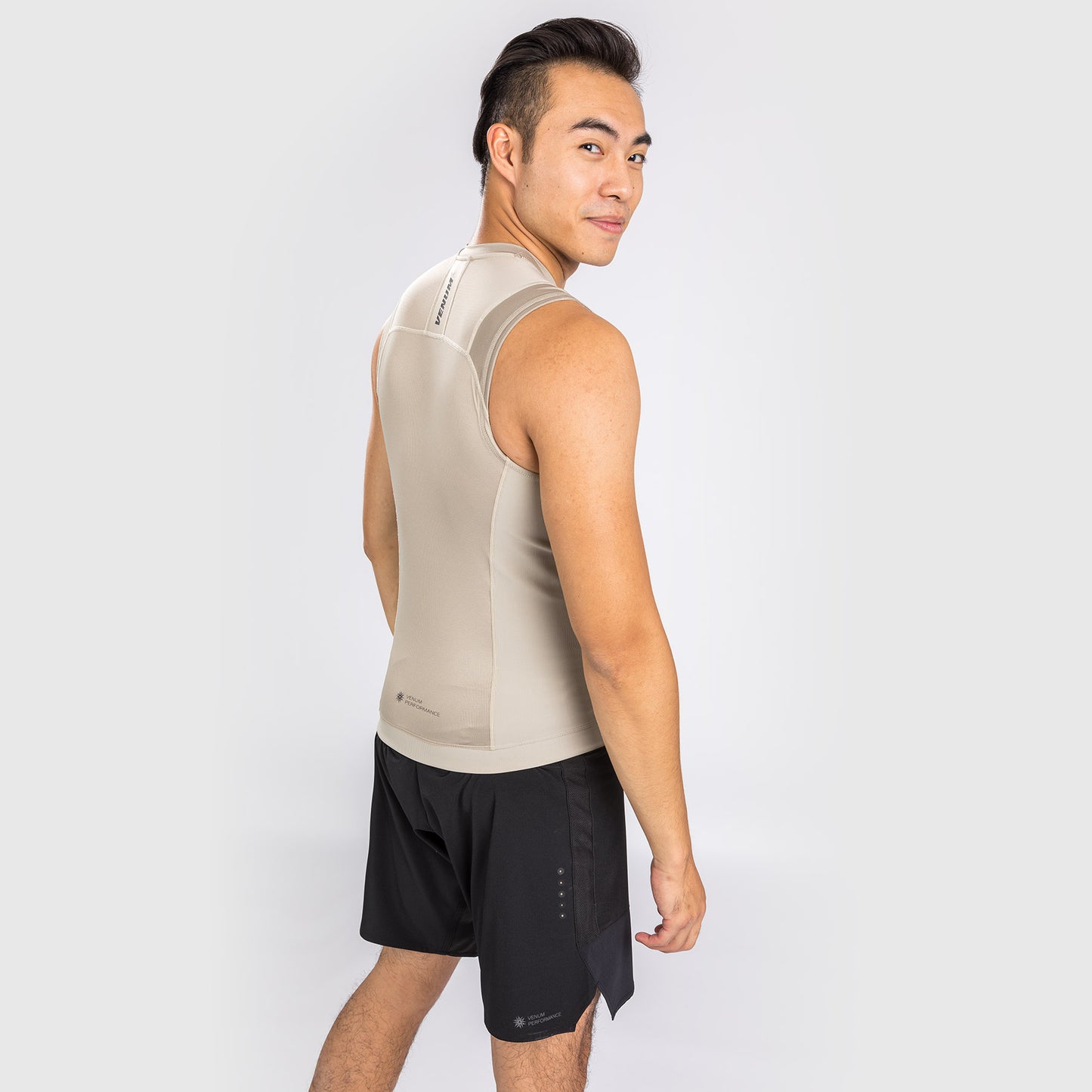 Venum G-Fit Air Rashguard Sleeveless - Sand