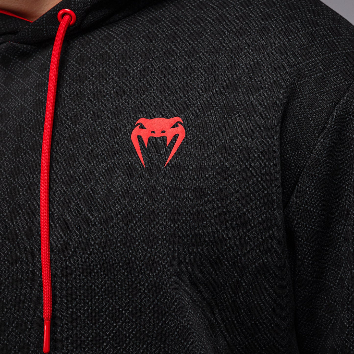 Venum x Roger Gracie Signature Hoodie - Black/Red  product-type_Sweatshirts Venum