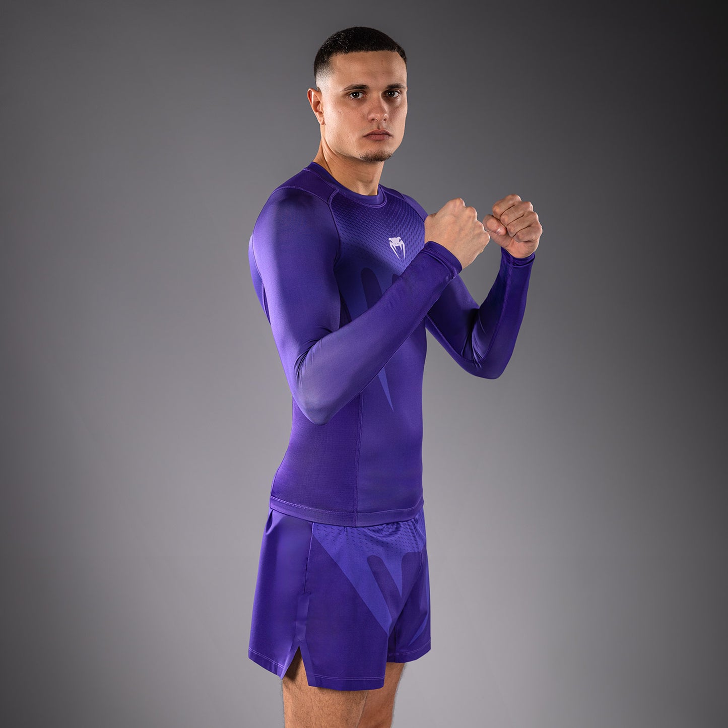Venum No Gi Rashguards - Purple