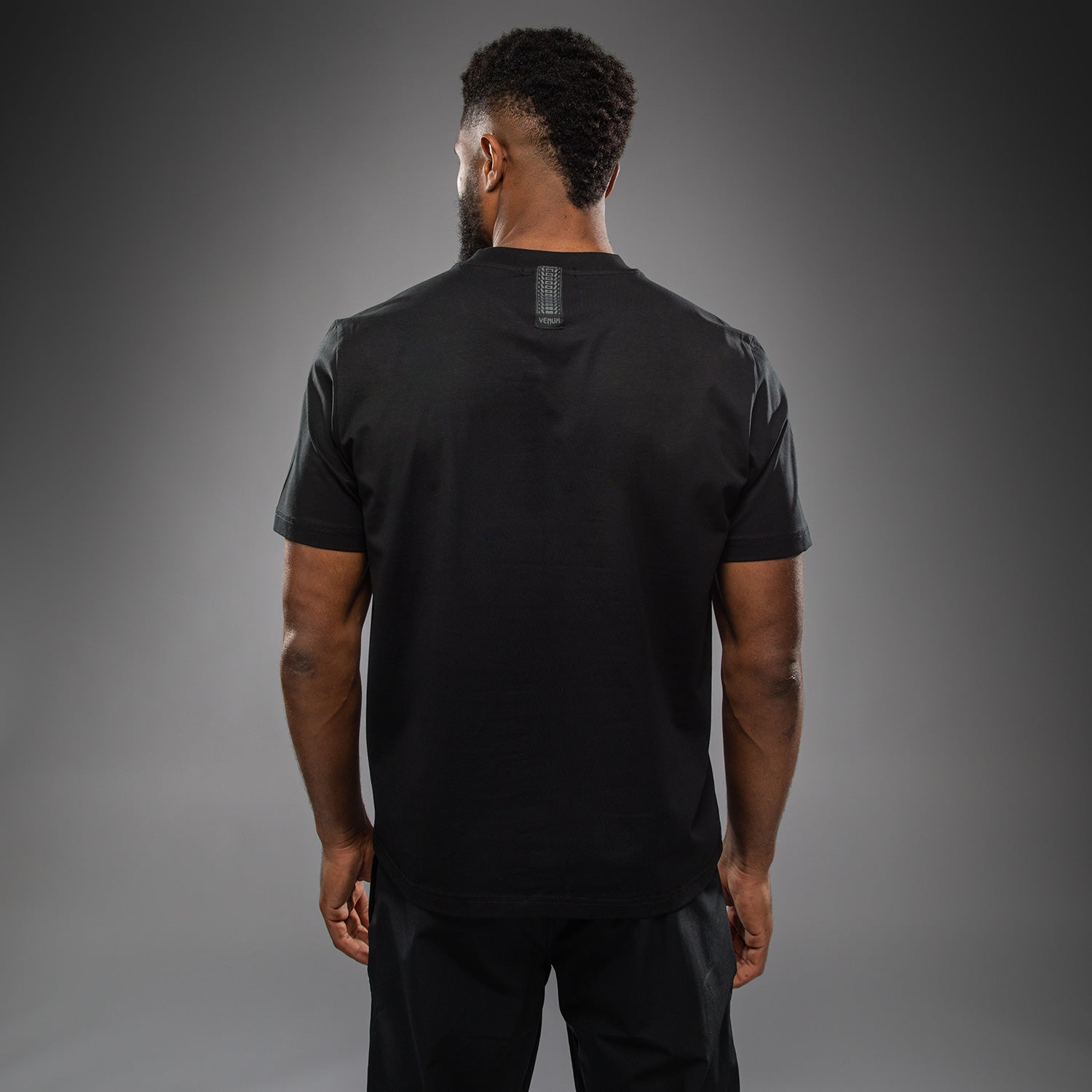 Venum パフォーマンス 長袖Tシャツ S ブラック Venum Fly T-Shirt - Deep Black - Venum