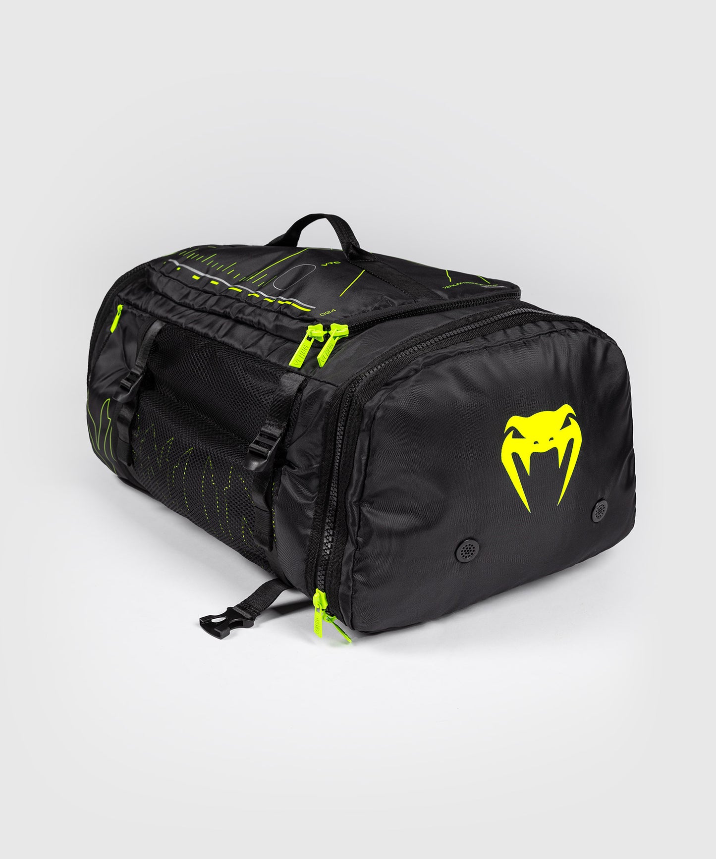 Venum Training Camp 4.0 Sports Bag - Black/Neon Green