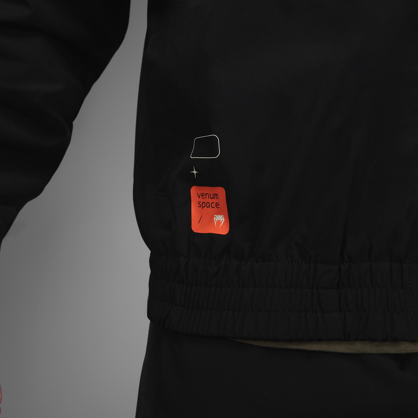 Venum Eclipse Track Jacket - Black/Ivory