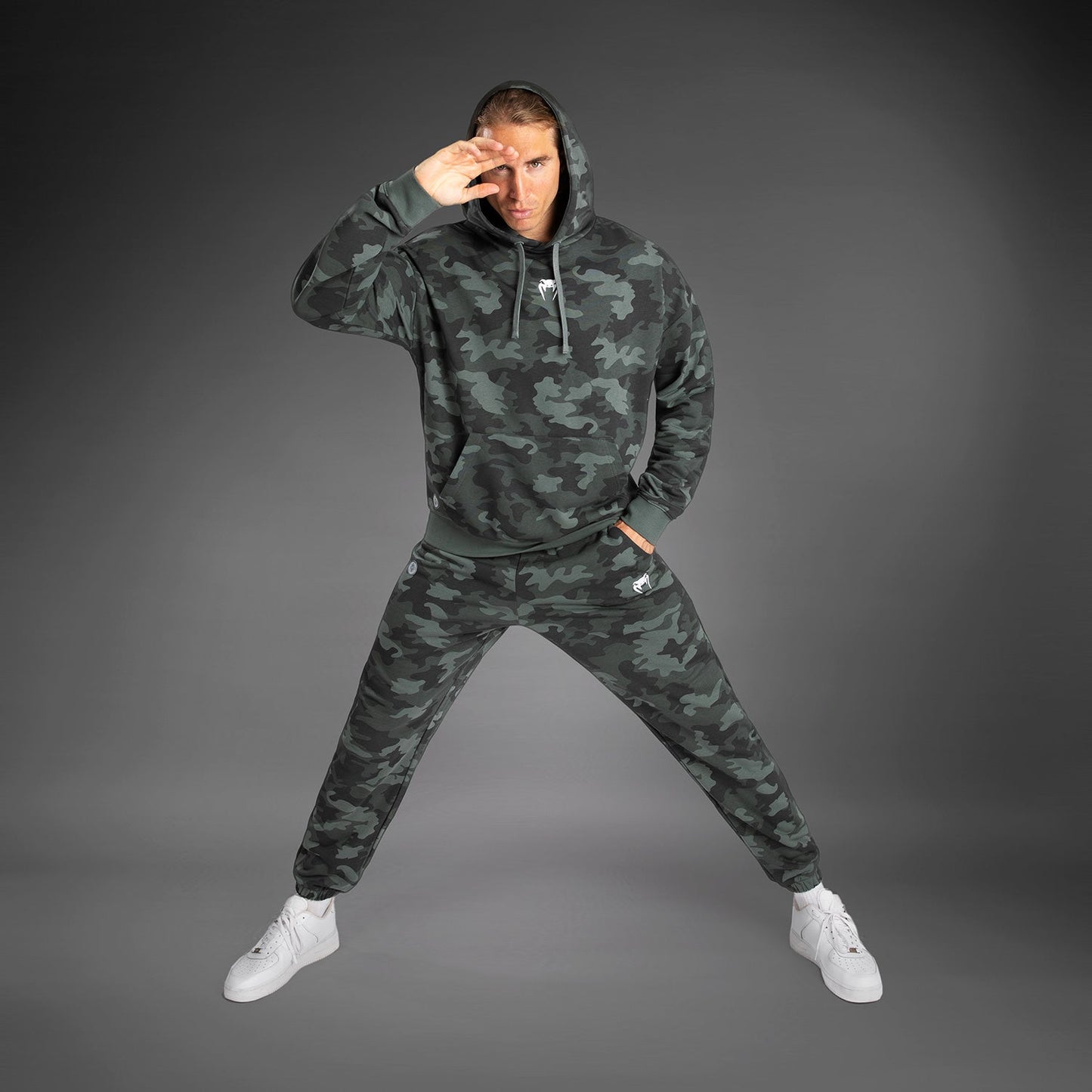 Venum Vortex XL Men's Hoodie - Khaki Camo