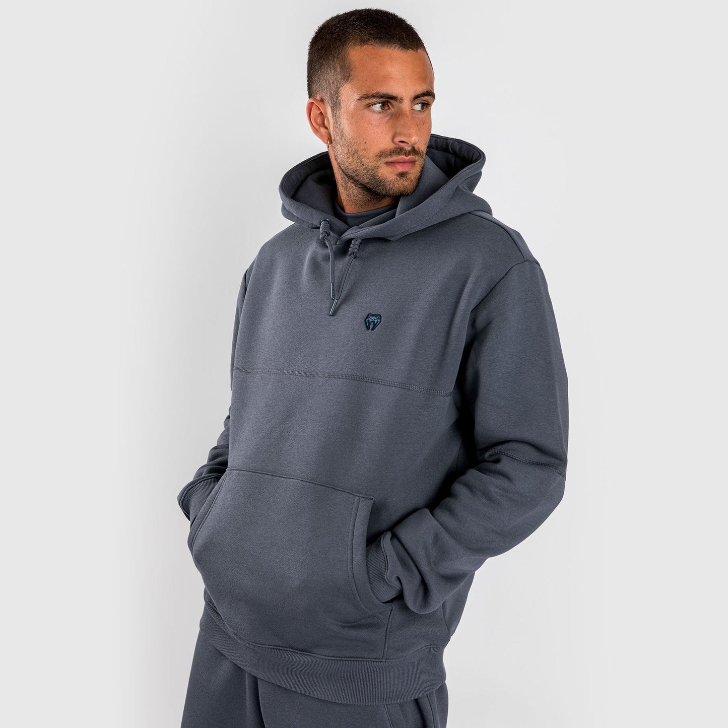 Venum Silent Power Hoodie - Navy Blue