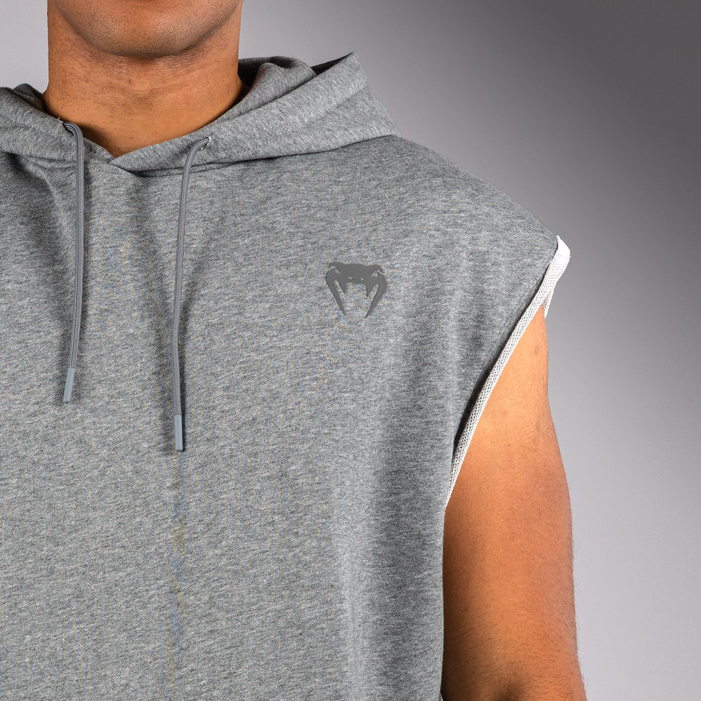 Venum Divide Sleeveless Hoodie - Heather Grey