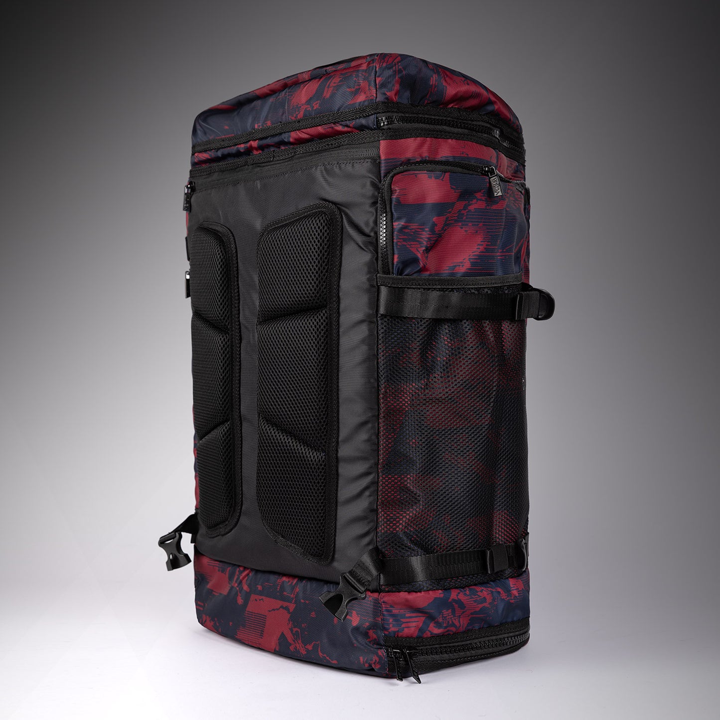 UFC Zenith by Venum Fight Week Sports Bags Navy Blue/Burgundy/Silver Personalized