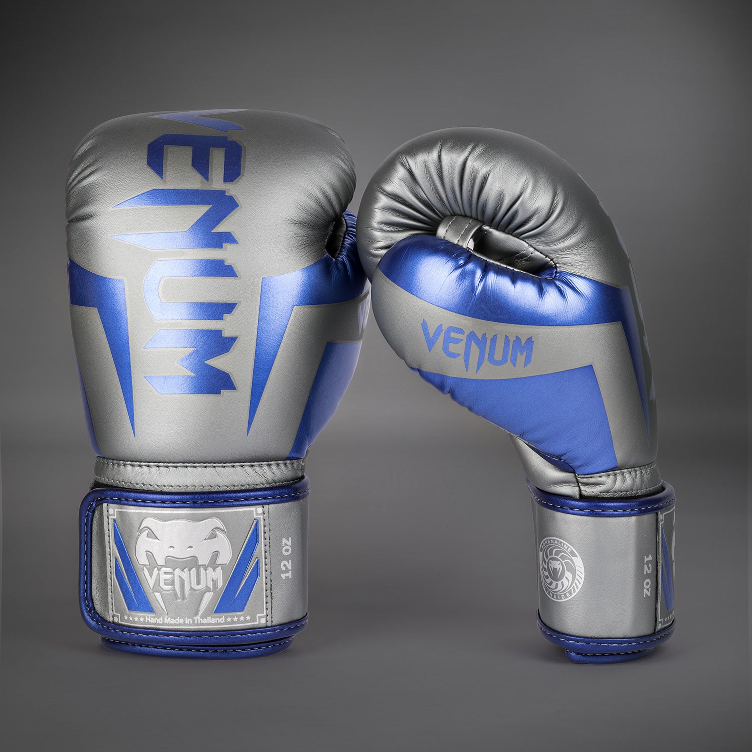 Venum Elite Boxing Gloves - Grey - Special Edition - Venum