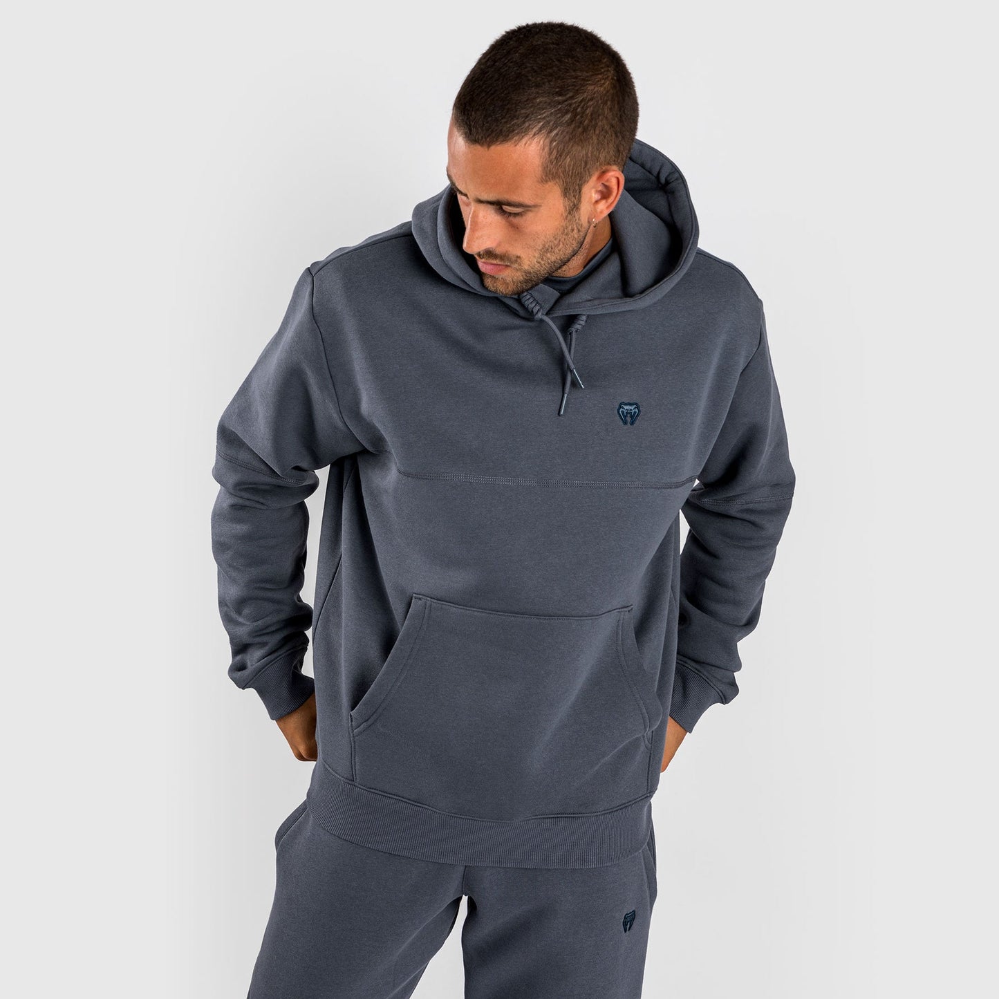 Venum Silent Power Hoodie - Navy Blue