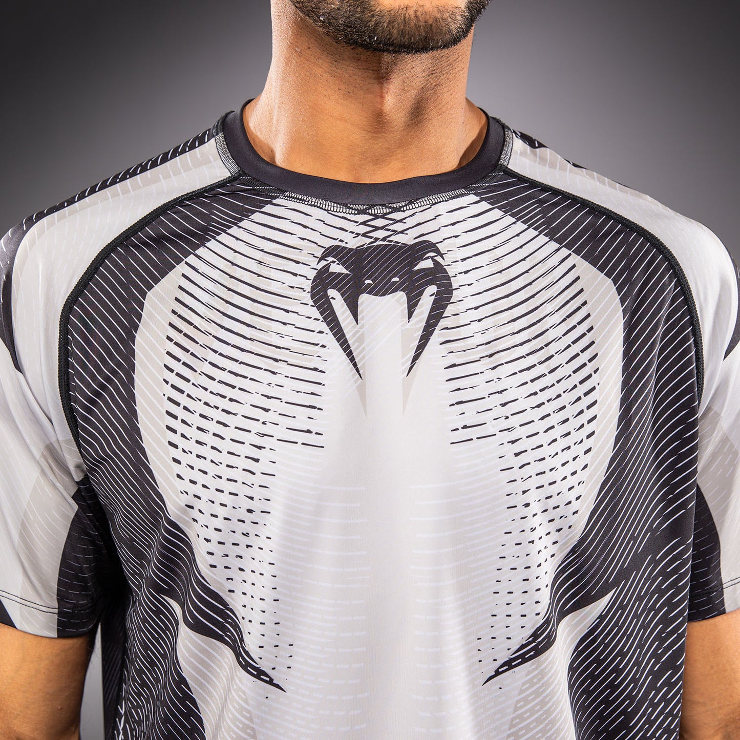 Venum Galactic 3.0 Dry Tech T-Shirt - Off-white/Black  product-type_Dry Tech T-Shirts Venum
