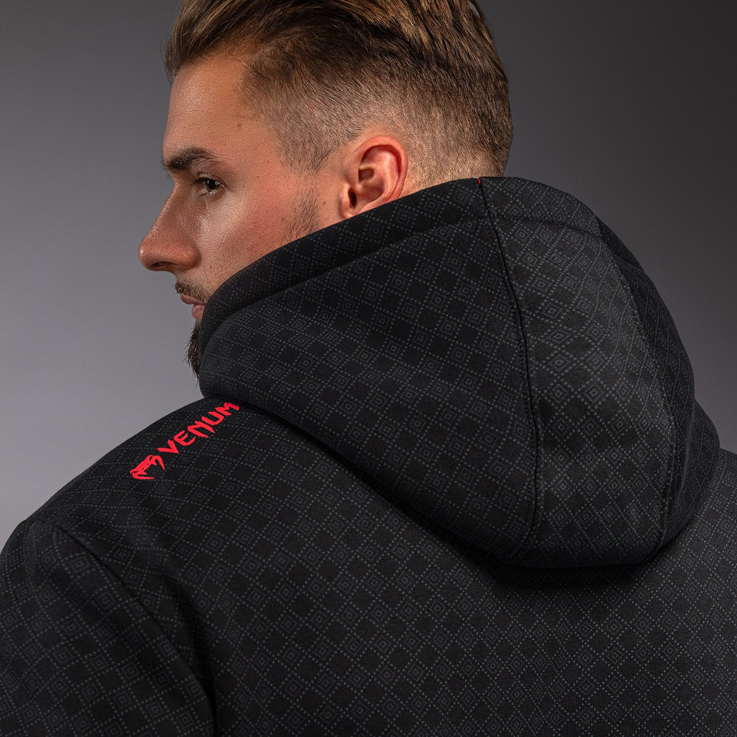 Venum x Roger Gracie Signature Hoodie - Black/Red  product-type_Sweatshirts Venum