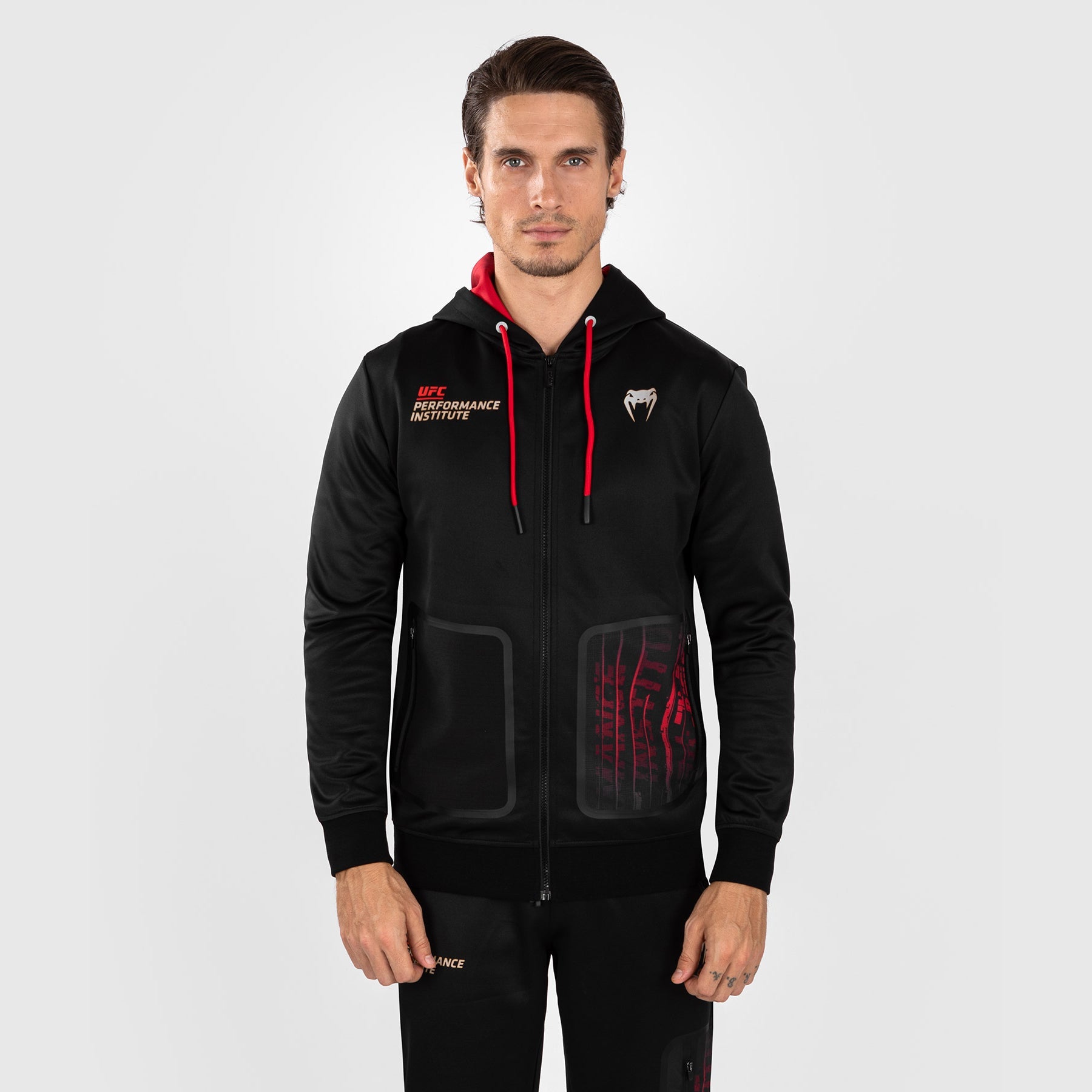 UFC Venum Performance Institute 2.0 Men's Zip Hoodie - Black