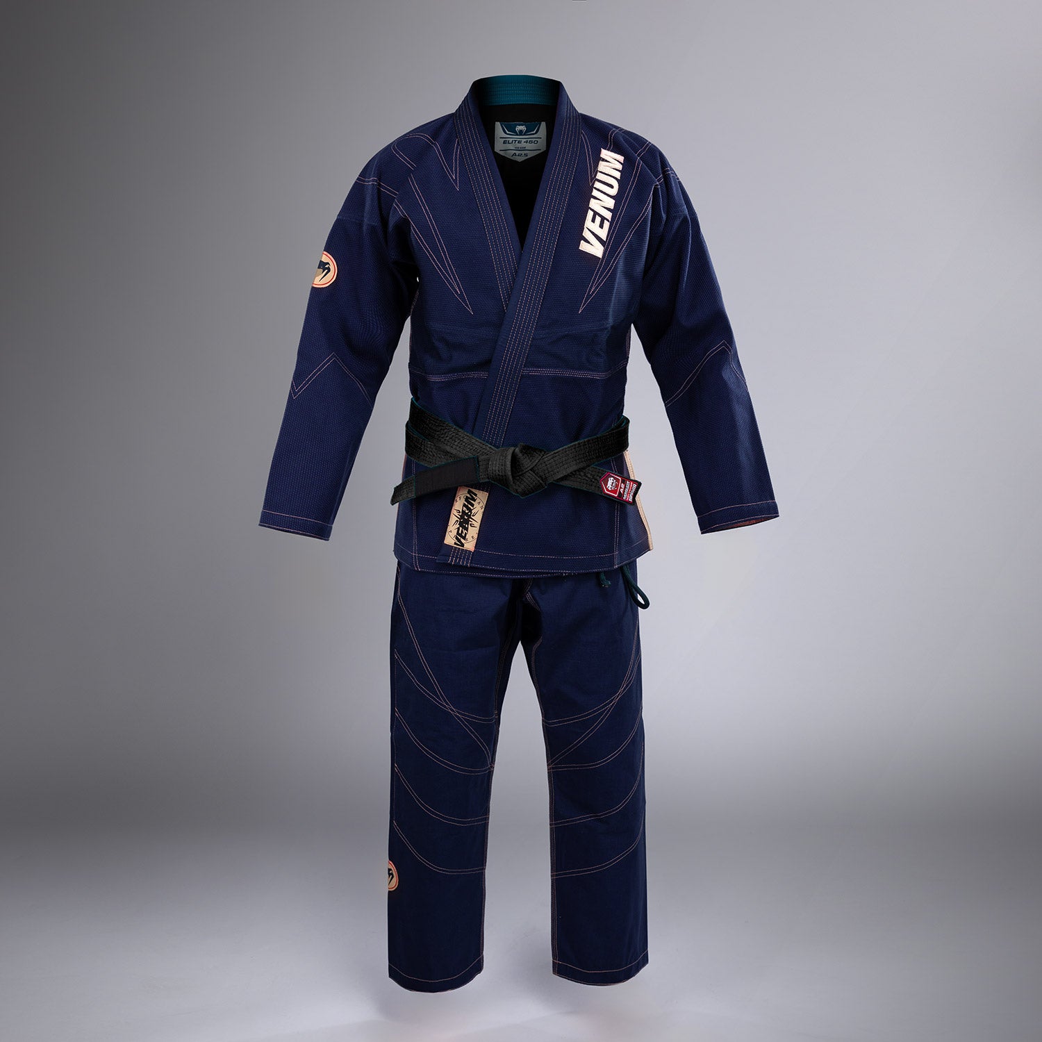Venum Elite 5.0 - 450 - Brazilian Jiu Jitsu Gi - Navy - Venum