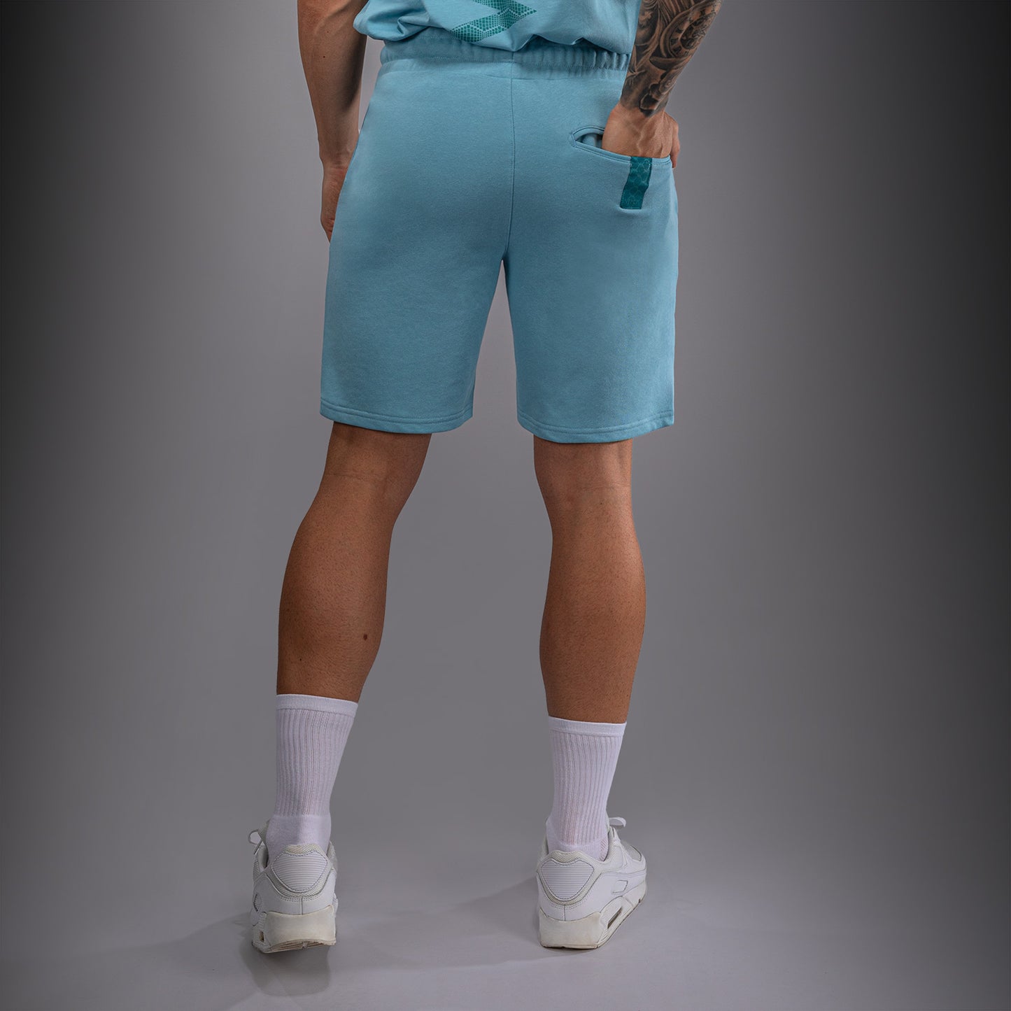 Venum Contender Fleece Cotton Shorts - Turquoise  product-type_Cotton Shorts Venum