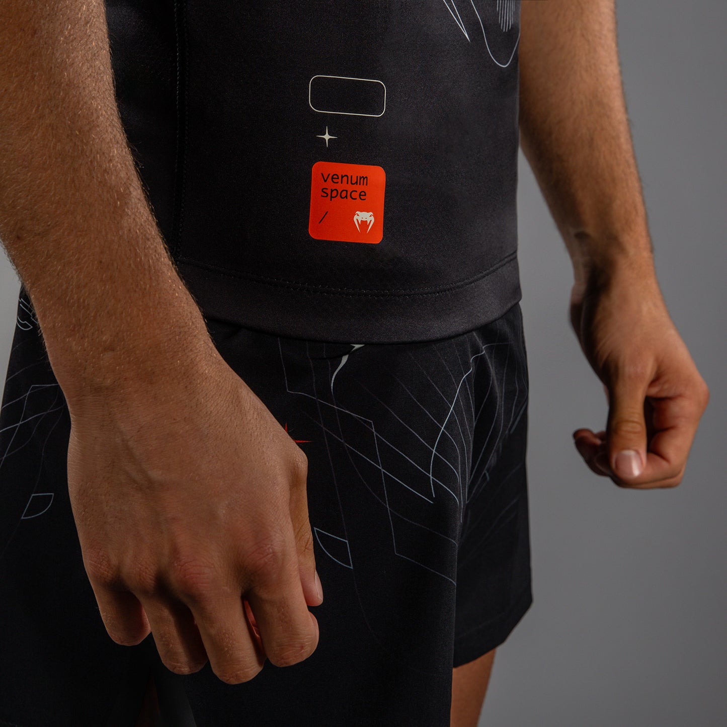 Venum Eclipse Short Sleeve Rashguard - Black/Ivory