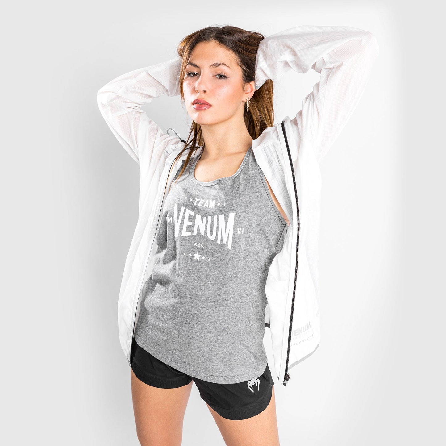 Venum Team 2.0 Tank Top - For Women - Light Heather Grey