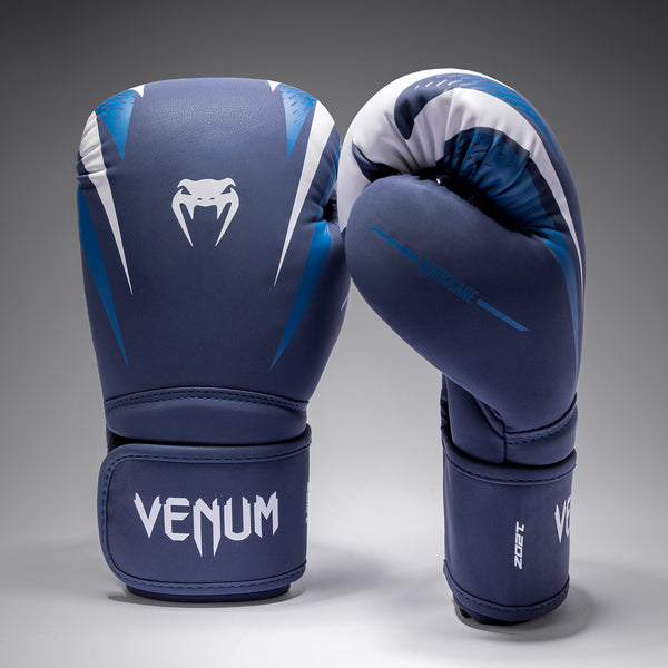 Venum Hurricane Boxing Gloves - Midnight Blue/ White - Venum