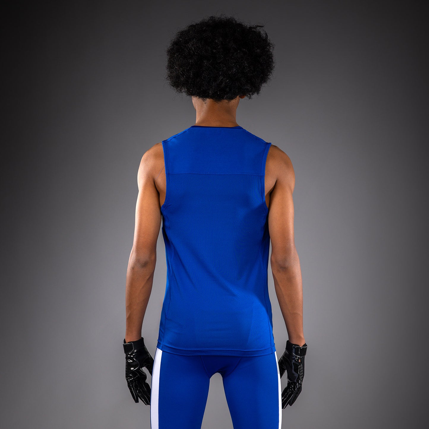 Venum Elite Kids Football Sleeveless Compression Jersey - Royal Blue  product-type_Dry Tech T-Shirts Venum