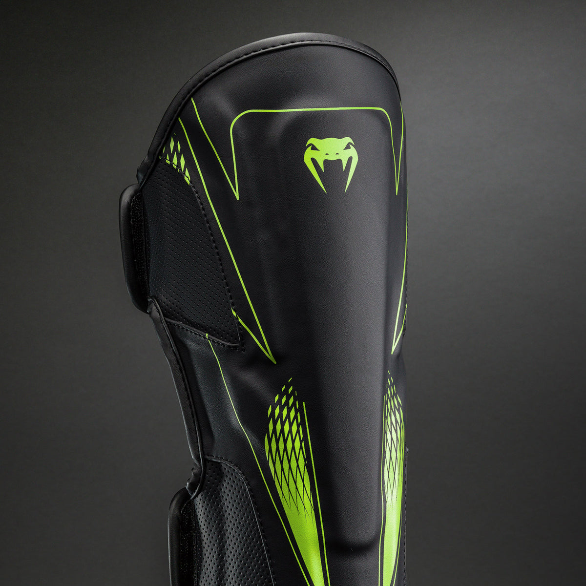 Venum Amazonia Reborn Shin Guards - Black/Green