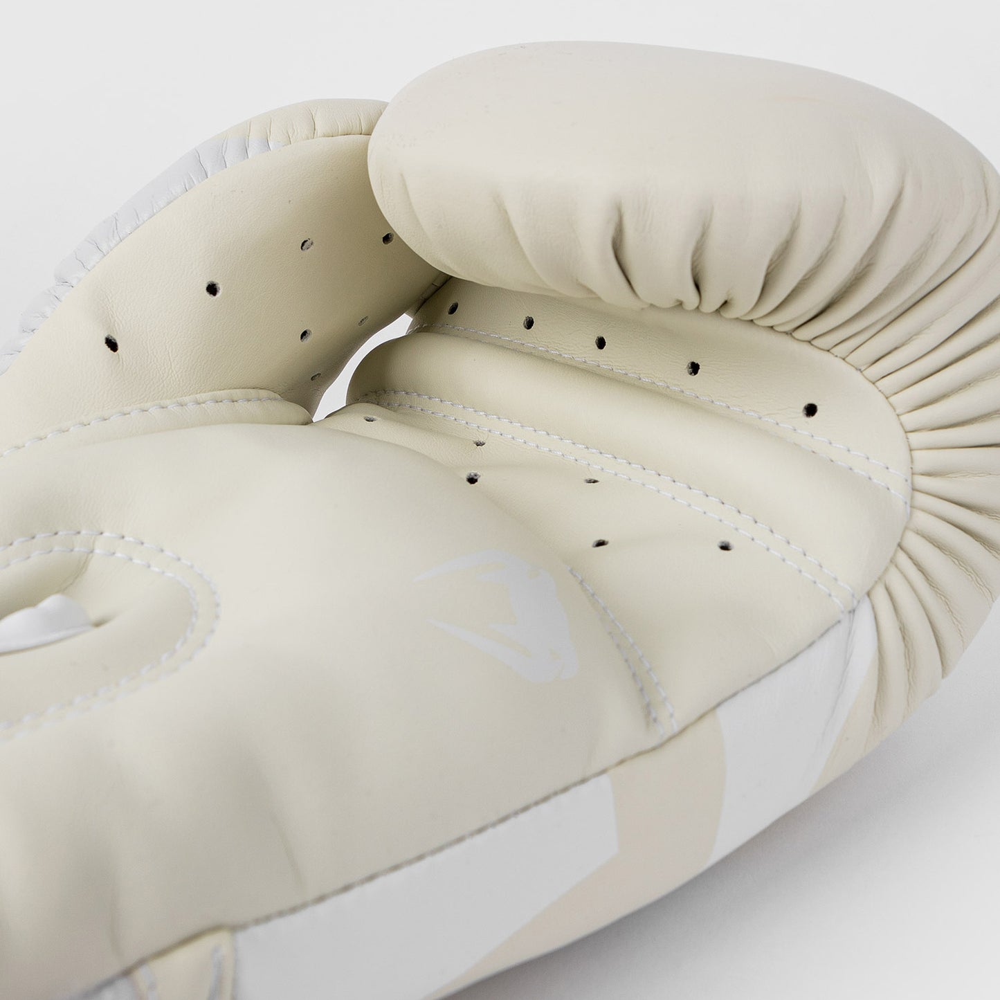 Venum Elite Boxing Gloves - White/Ivory