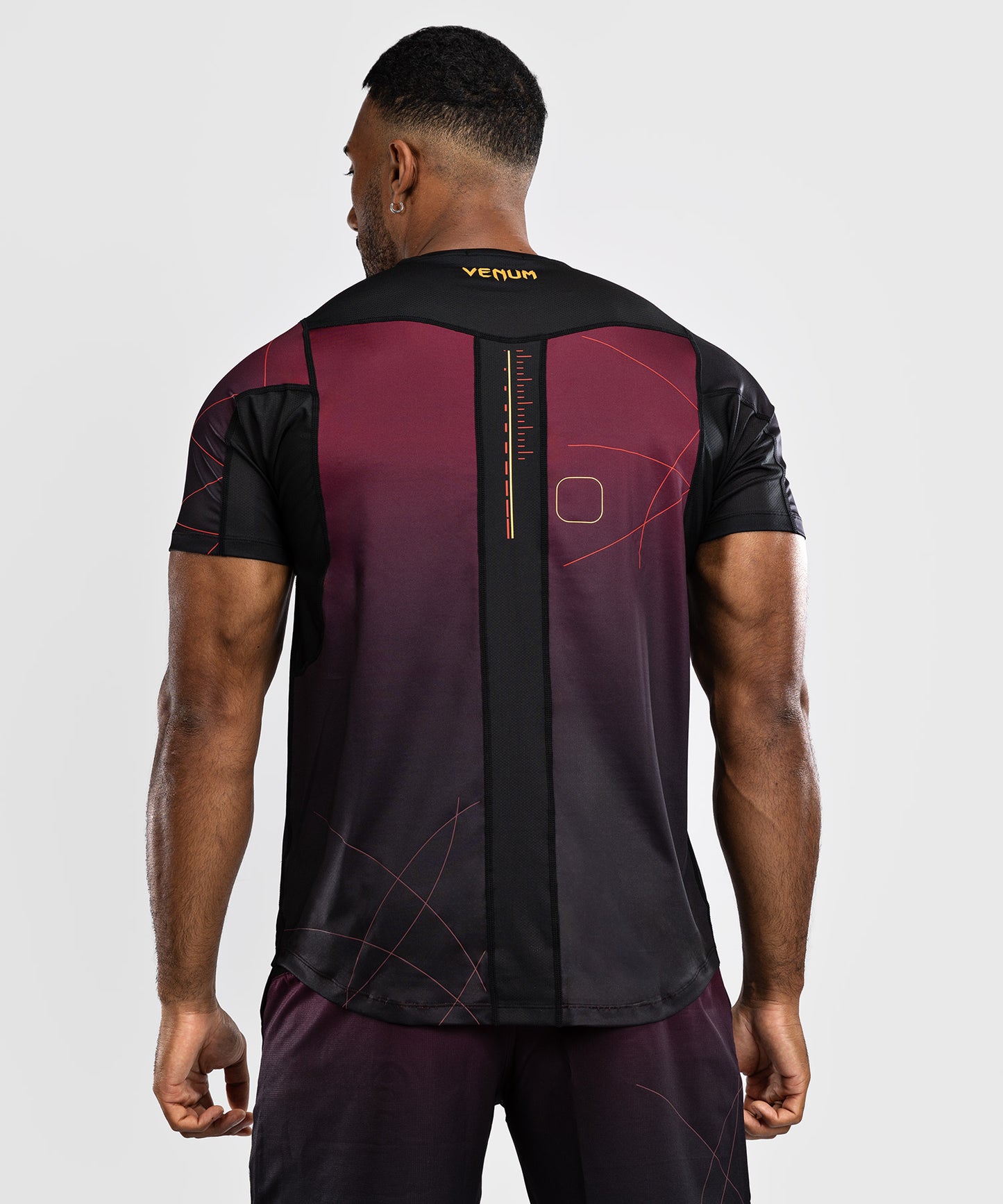 Venum Tactical XT Dry tech T-shirt - Black/Burgundy/Gold