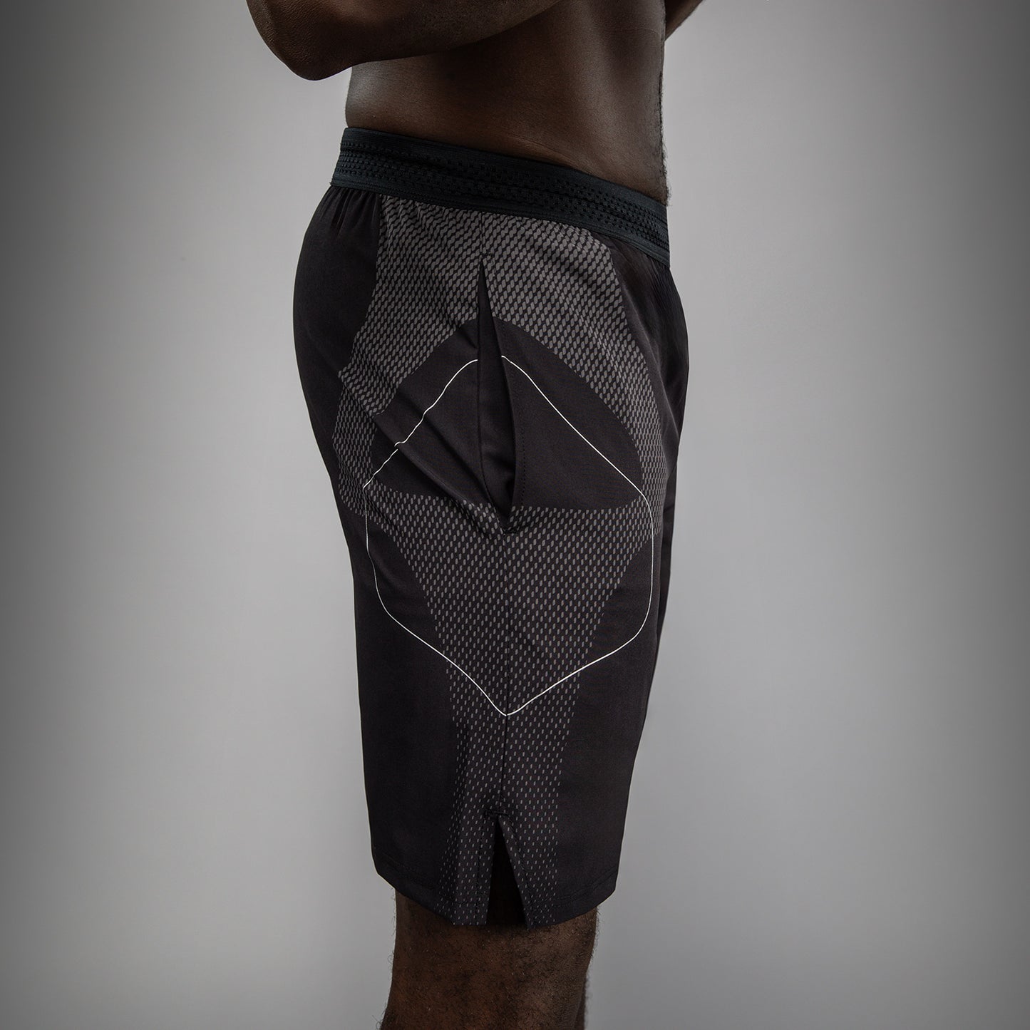 Venum Nexus Training Shorts - Black/Silver
