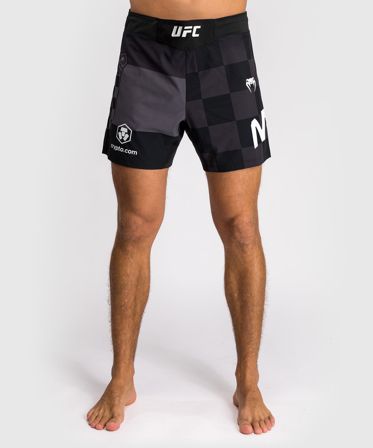 Men's UFC Unrivaled by Venum Black Stipe Miocic Short Fit Fight Short